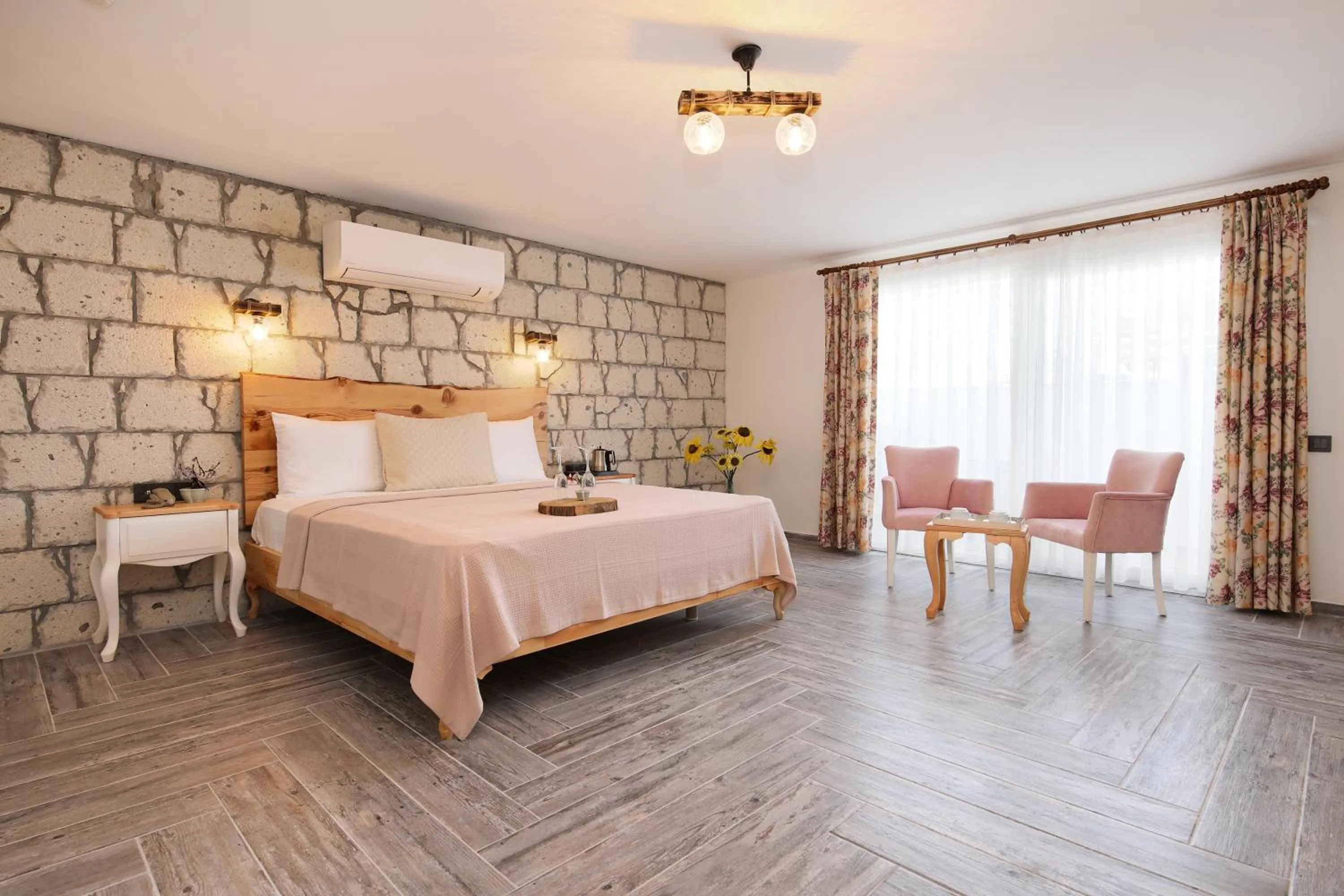 Bedroom, Bed in Twins Hotel Çeşme