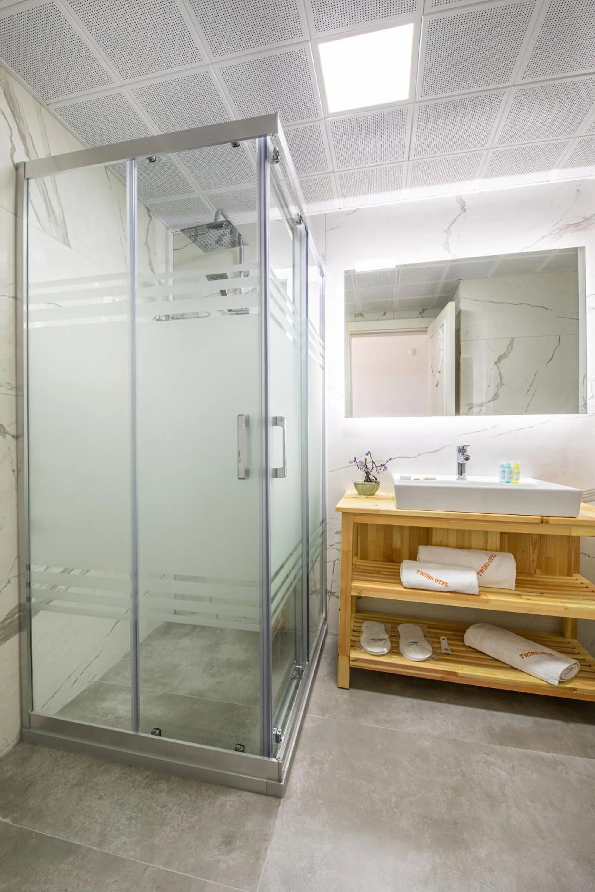 Bathroom in Twins Hotel Çeşme