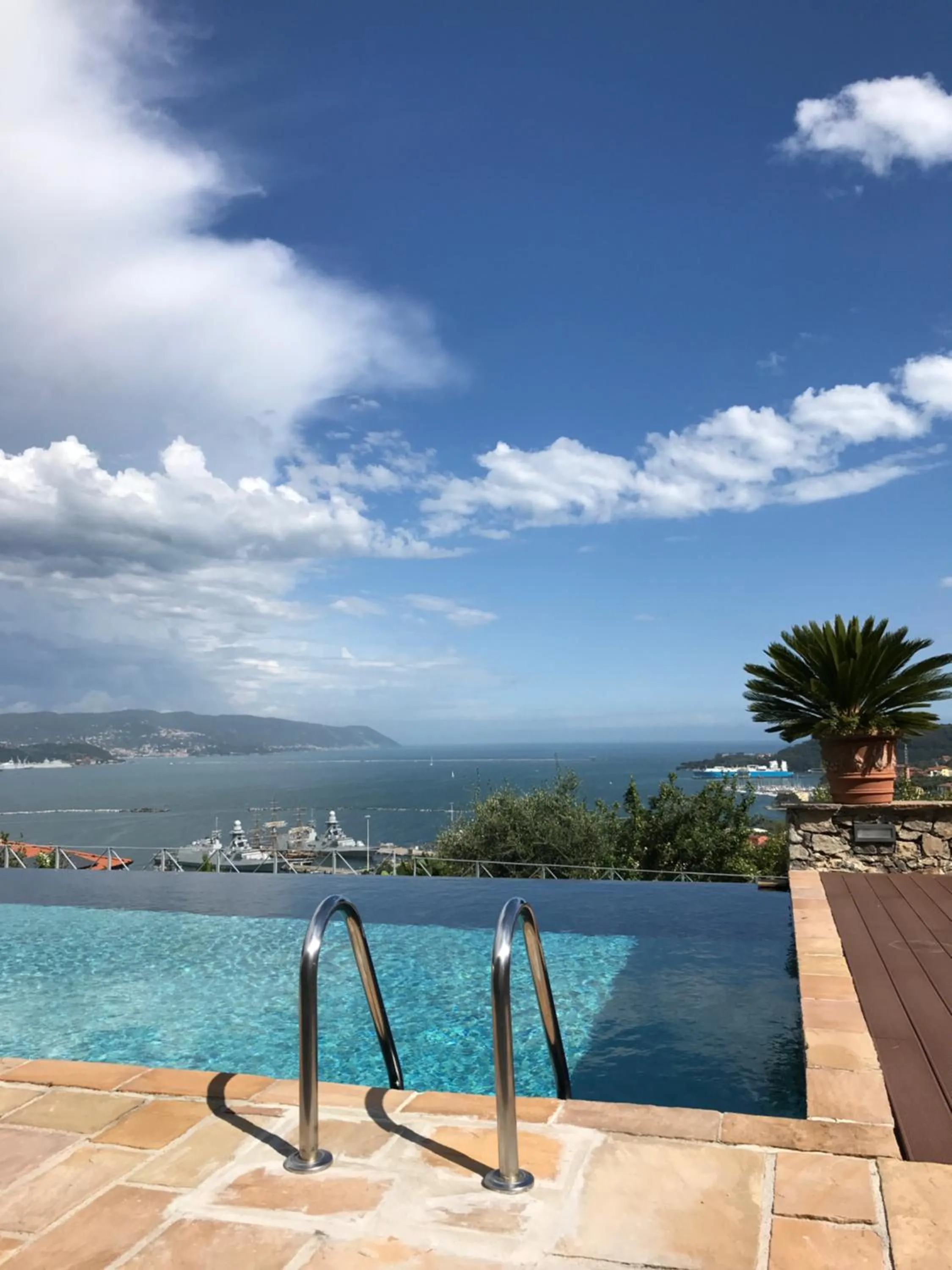 Swimming pool in Miramare Apartments&Suites