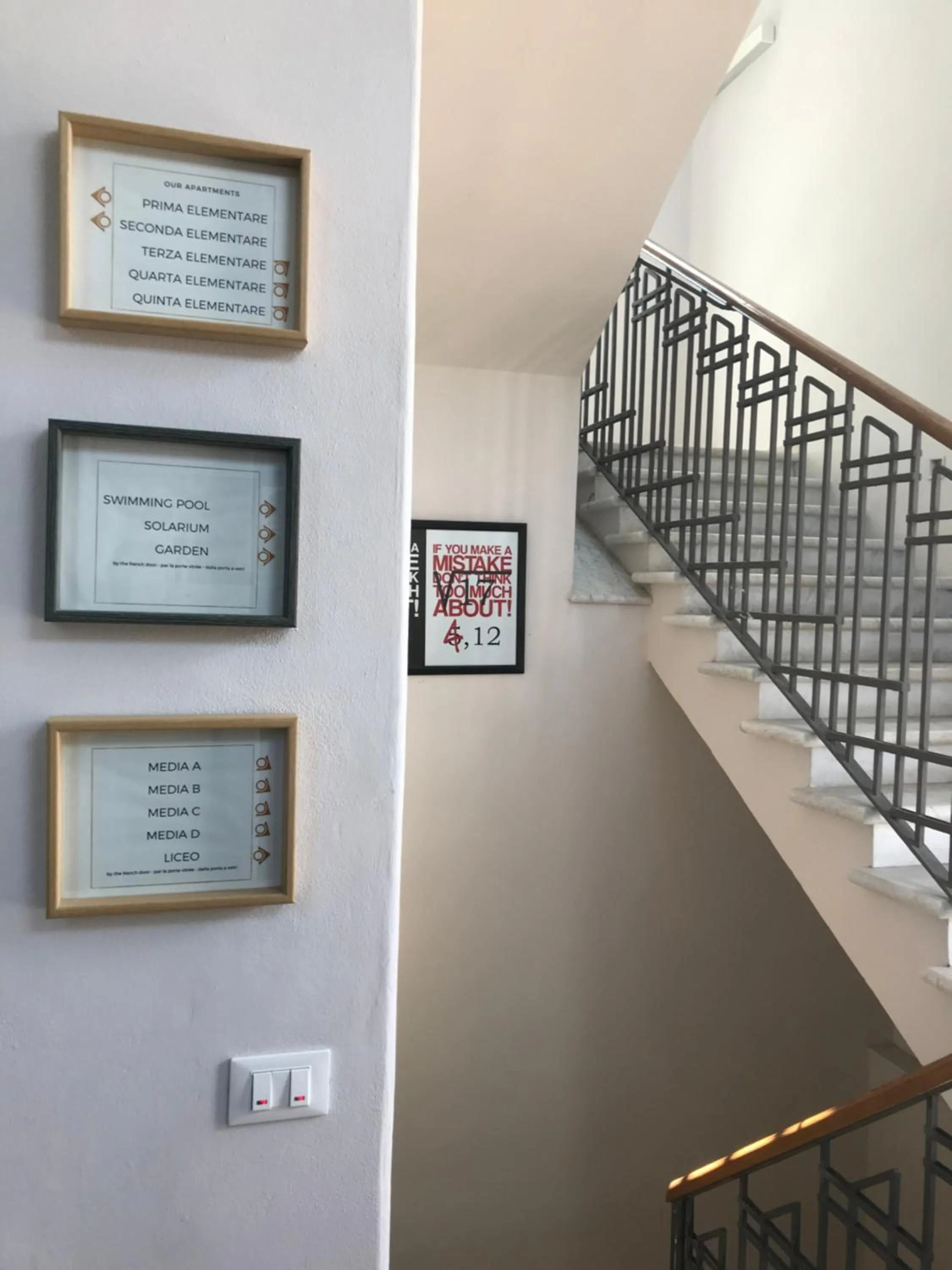 Lobby or reception in Miramare Apartments&Suites