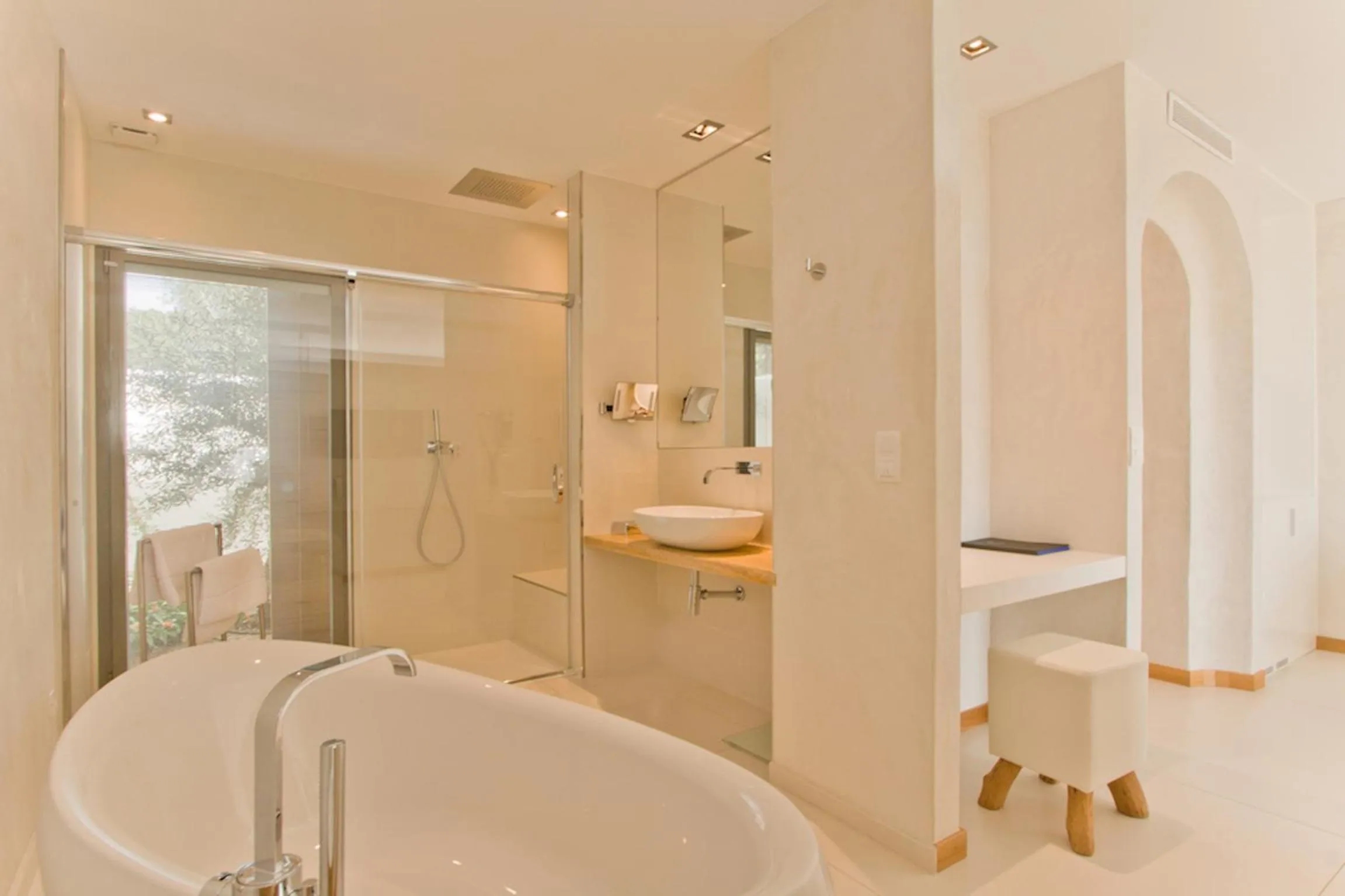 Bathroom in Hôtel Cala di Greco