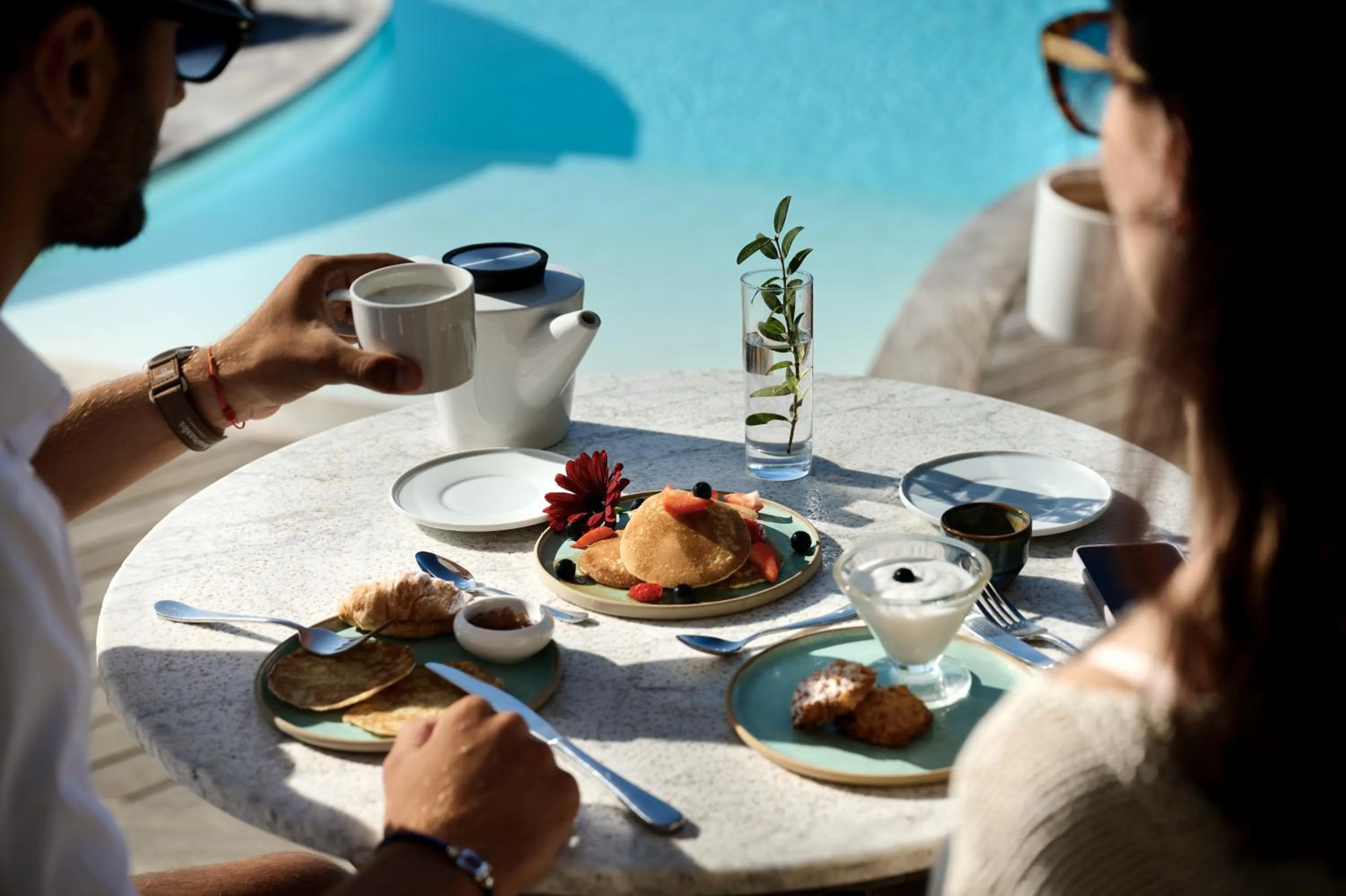 Breakfast in Hôtel Cala di Greco