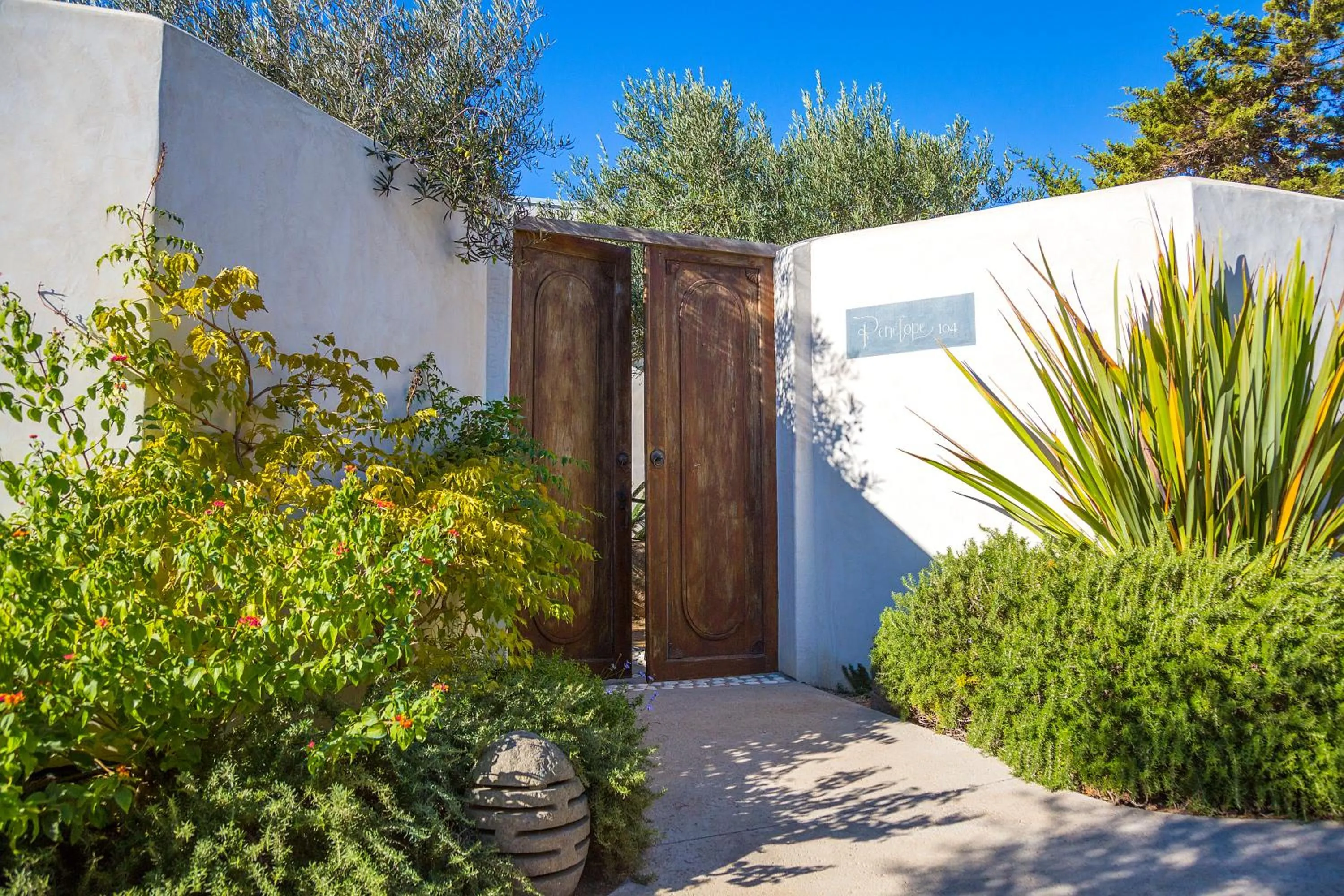 Garden in Hôtel Cala di Greco