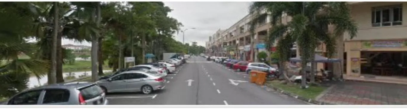 Street view in Moon Eleven Hostel Near Klia & Klia2