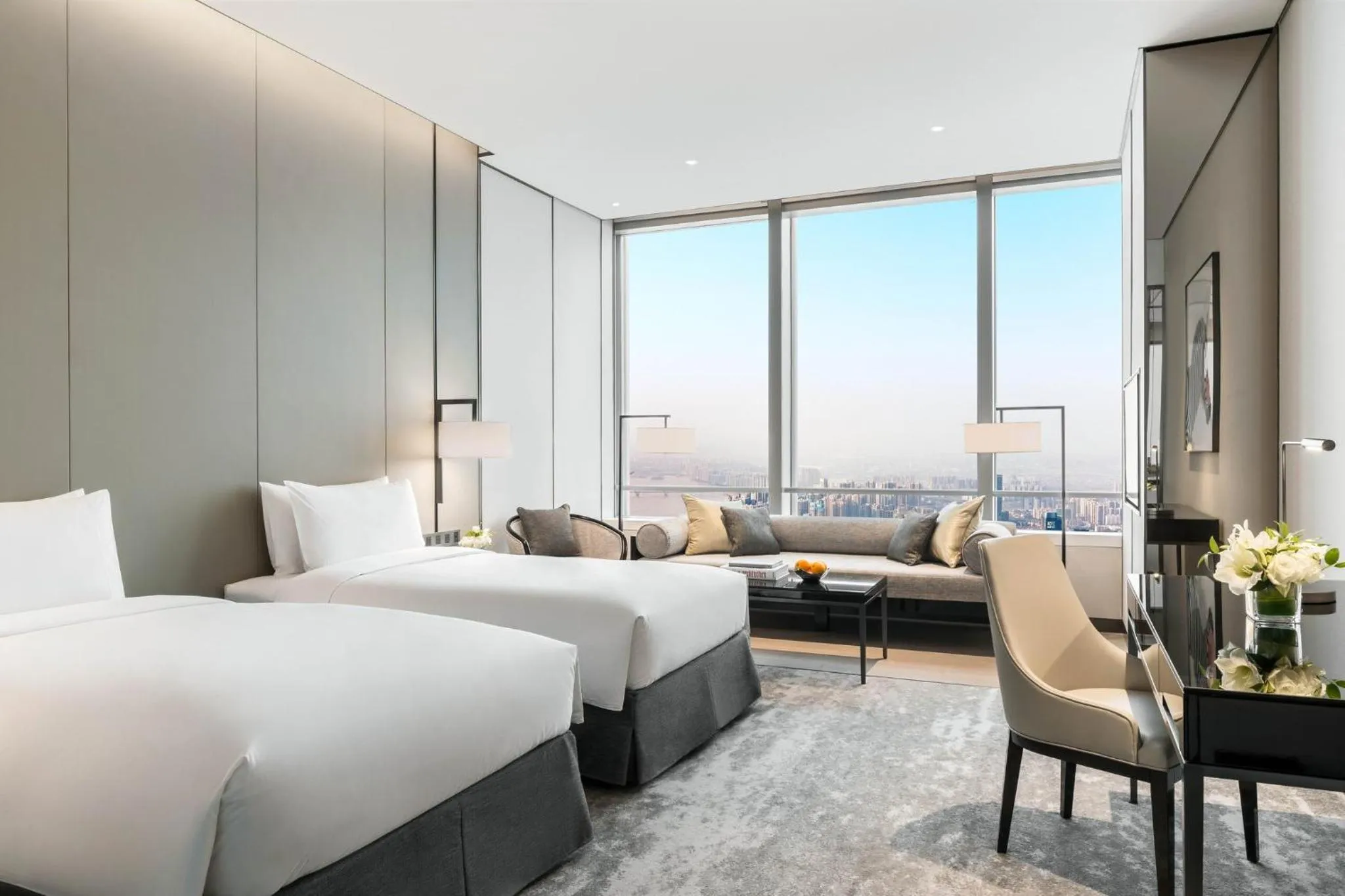 Photo of the whole room, Bed in Niccolo Changsha