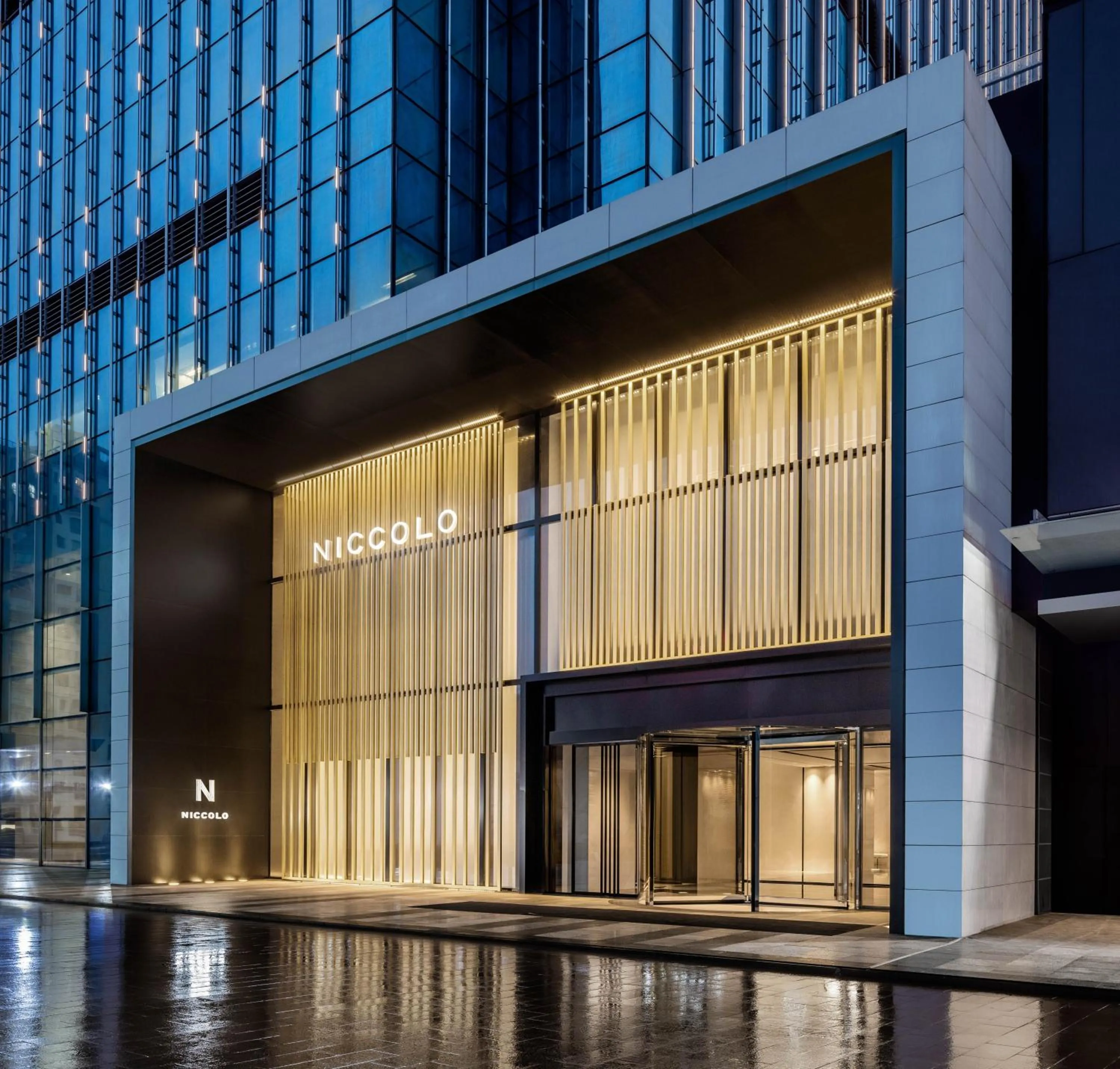 Facade/entrance in Niccolo Changsha