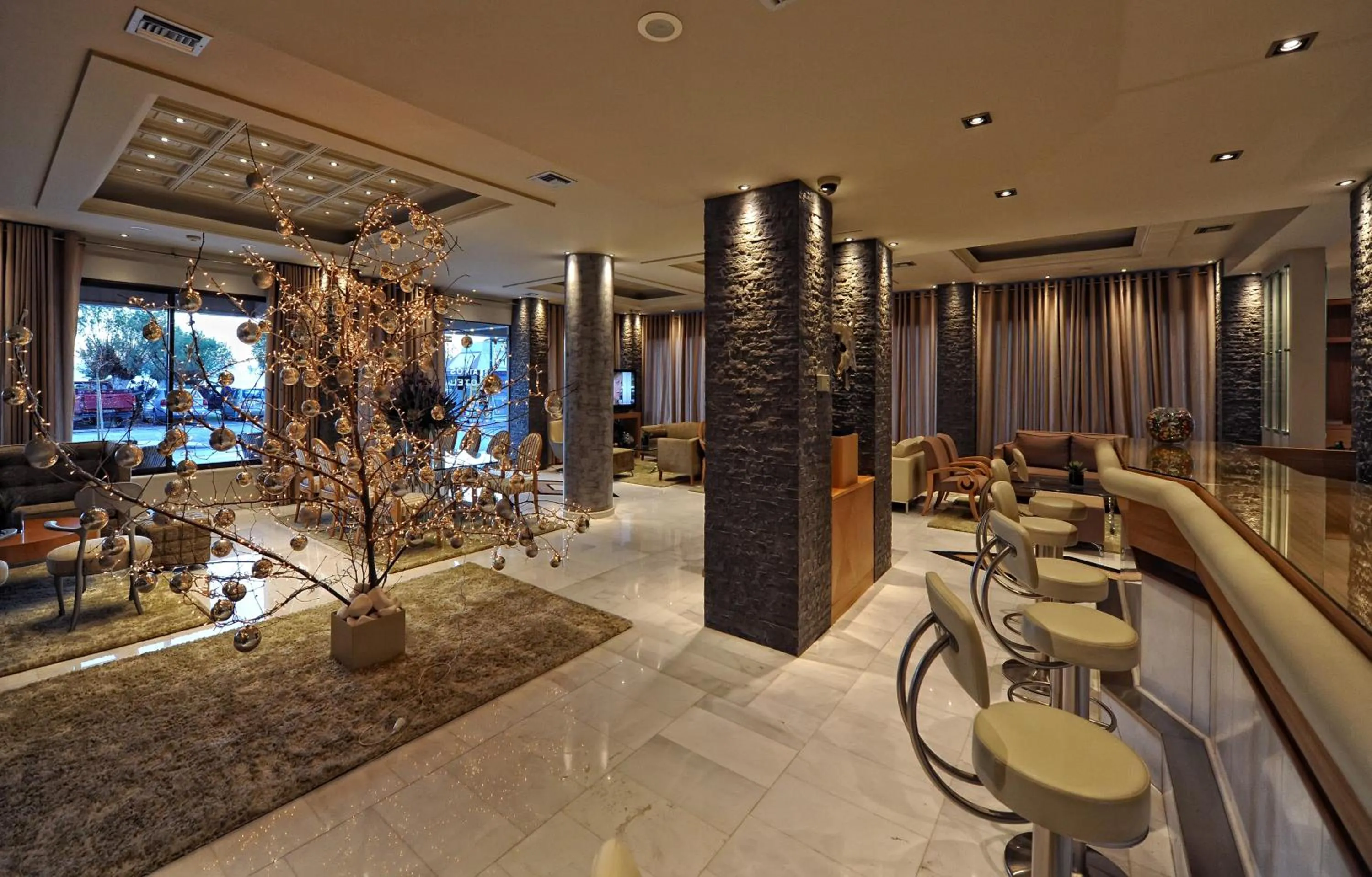 Lounge or bar in Haikos Hotel