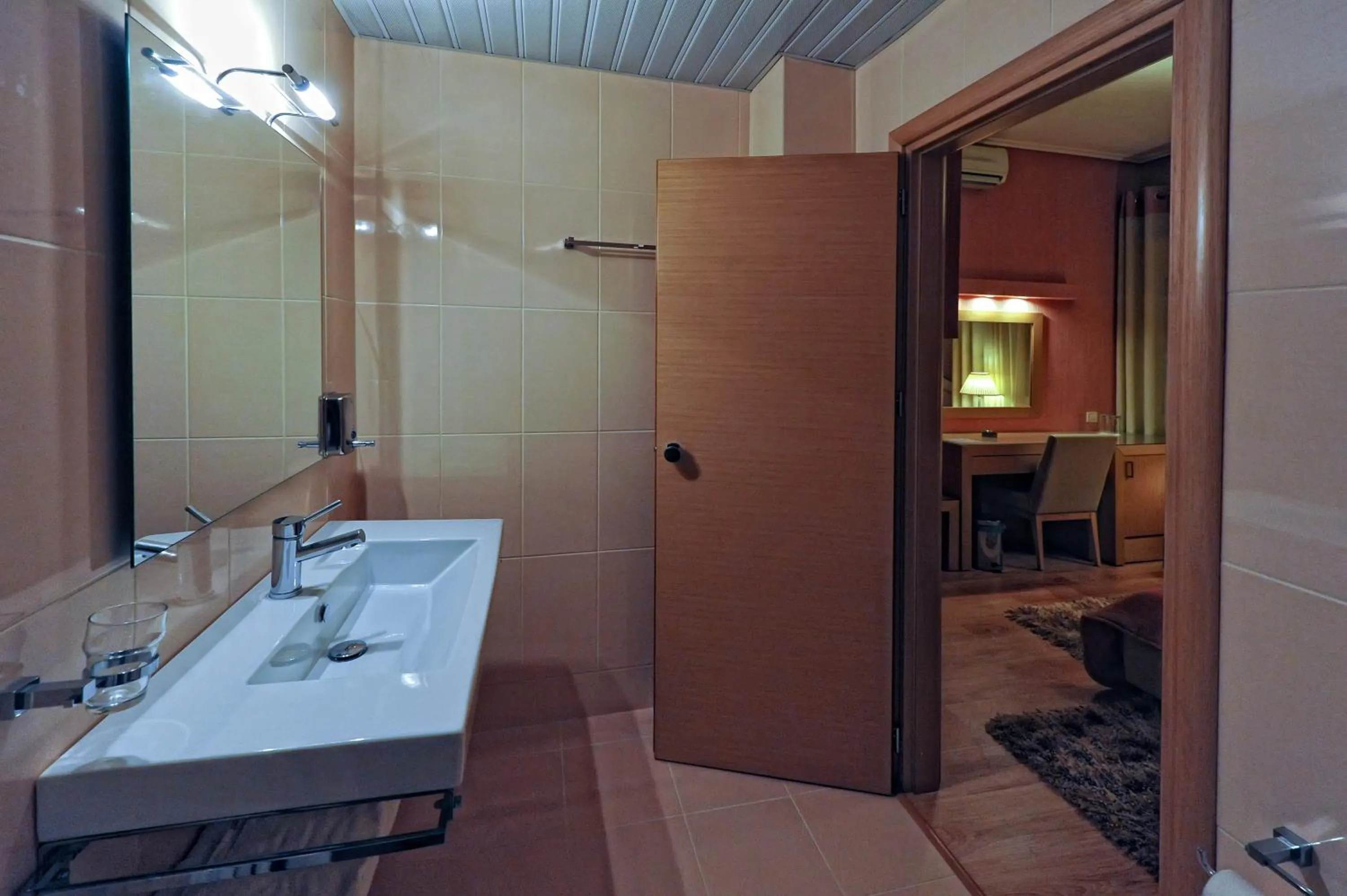 Bathroom in Haikos Hotel