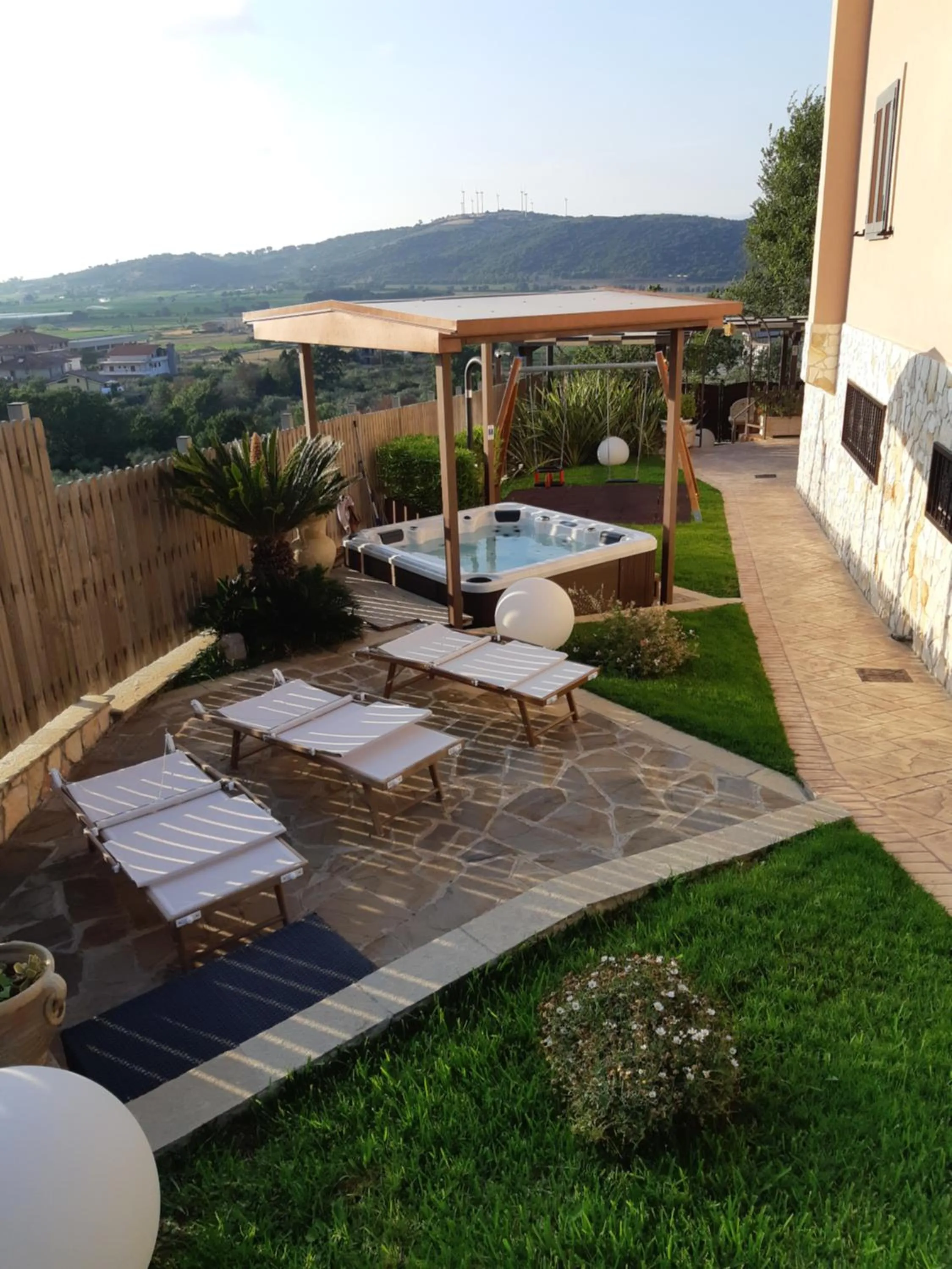 Garden in B&B Villa Emanuel