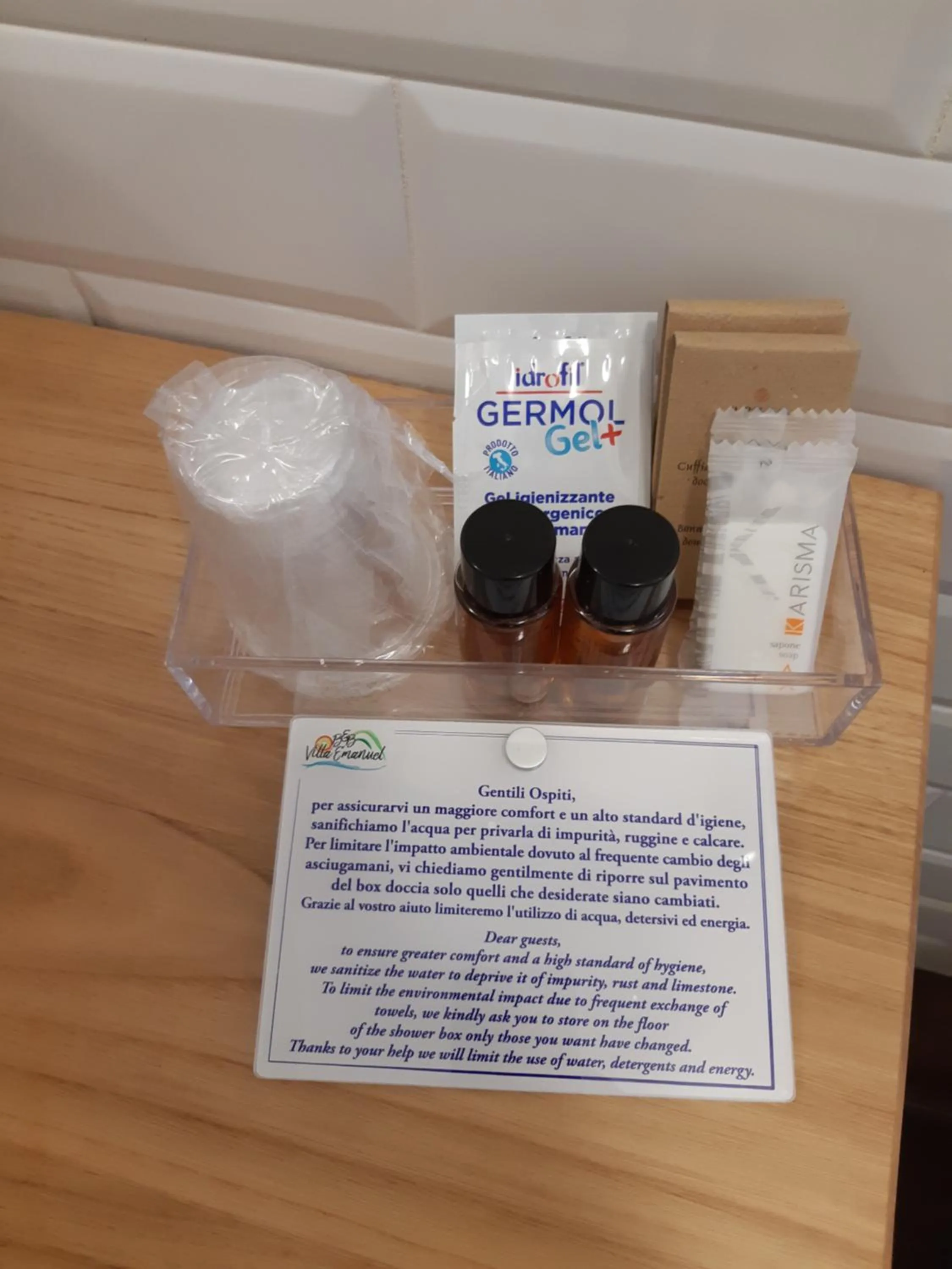 Bathroom in B&B Villa Emanuel