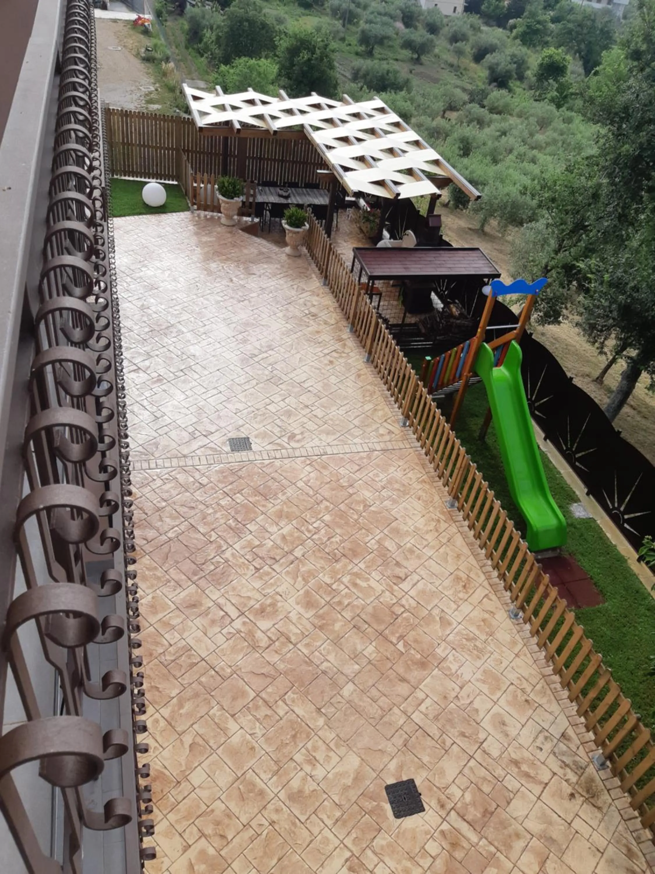 Children play ground in B&B Villa Emanuel