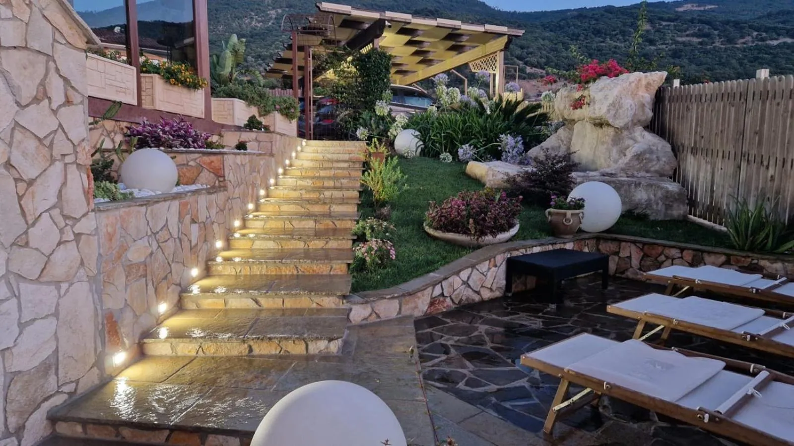 Garden in B&B Villa Emanuel