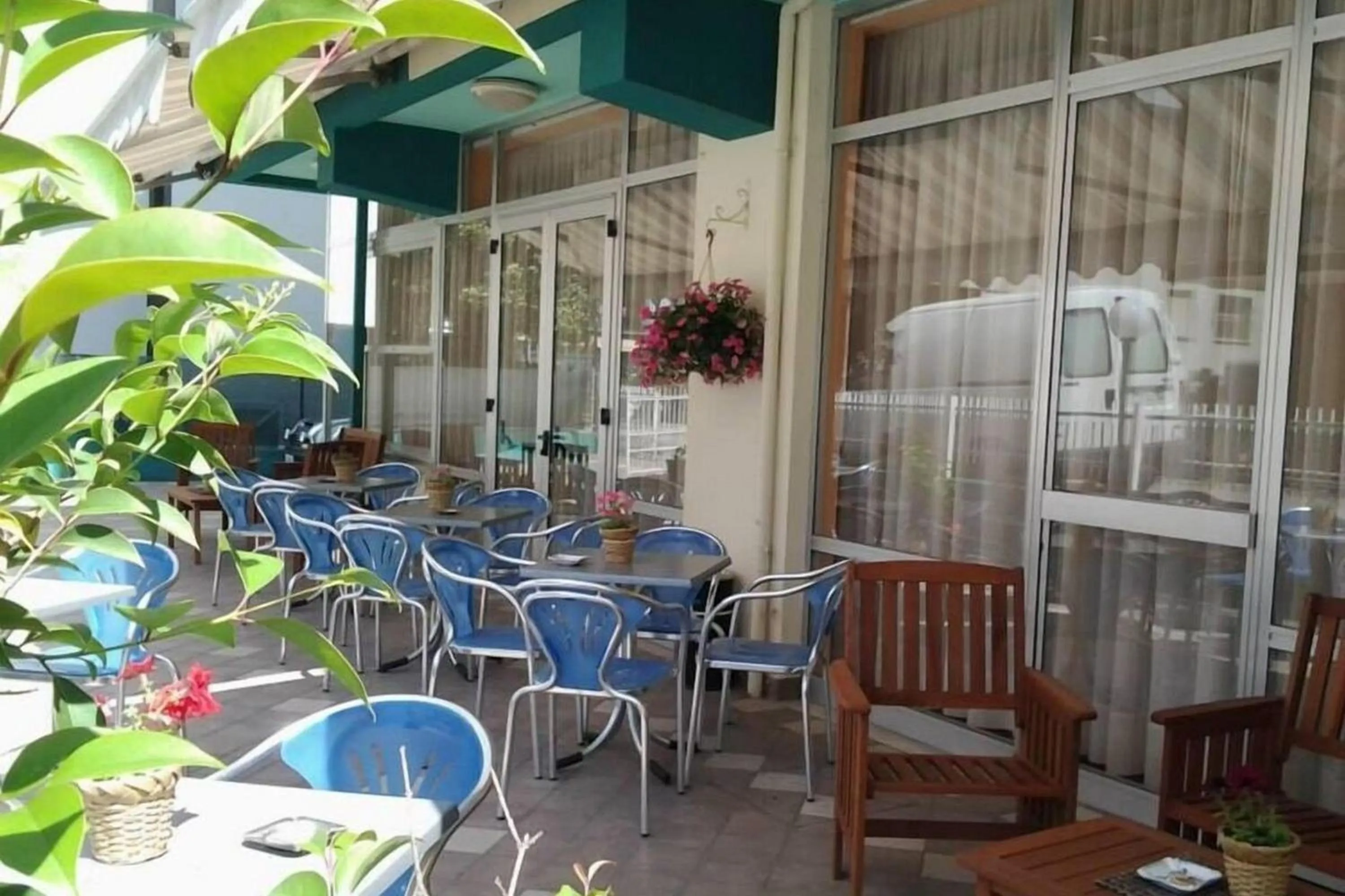 Patio in Hotel Staccoli