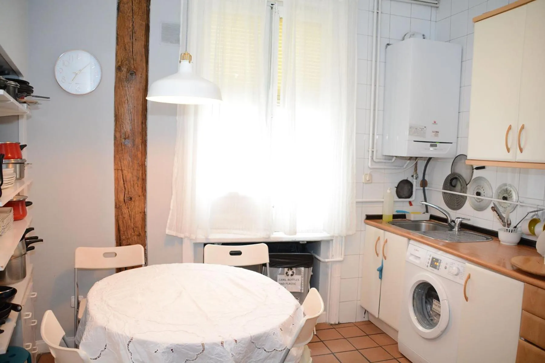 Kitchen or kitchenette in Alvaro Residencia