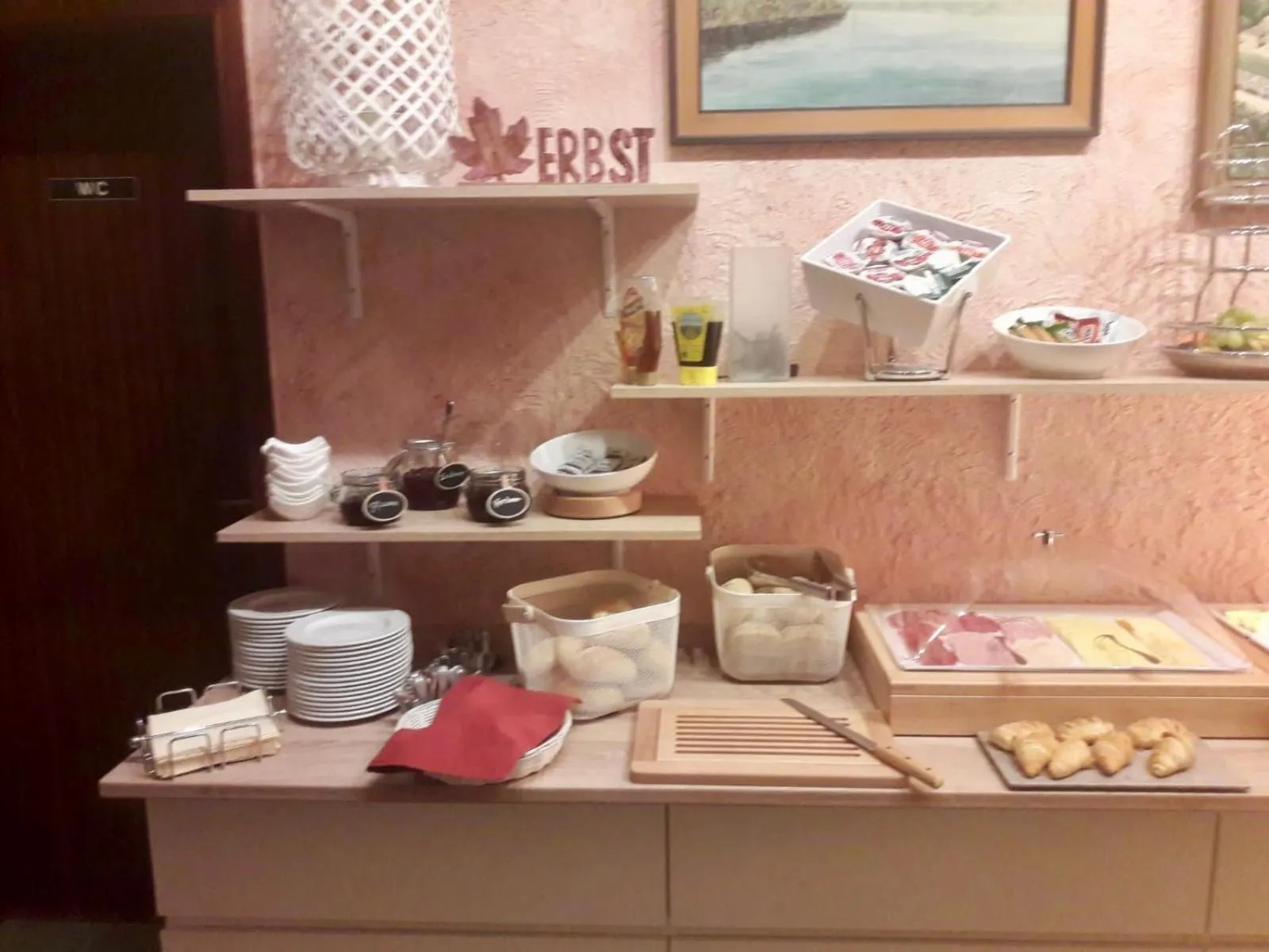 Buffet breakfast in Landhaus am Schaalsee