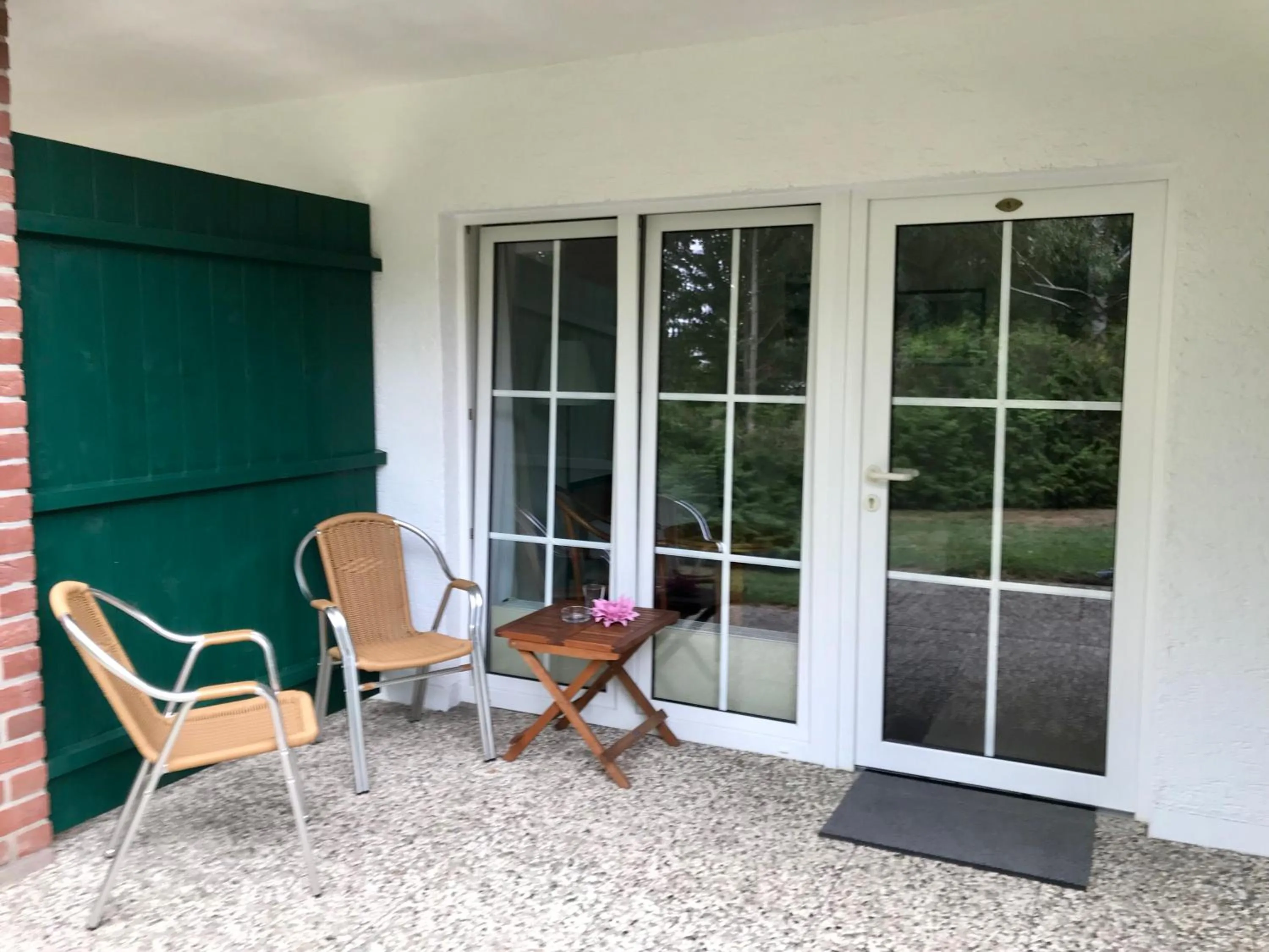 Balcony/Terrace in Landhaus am Schaalsee