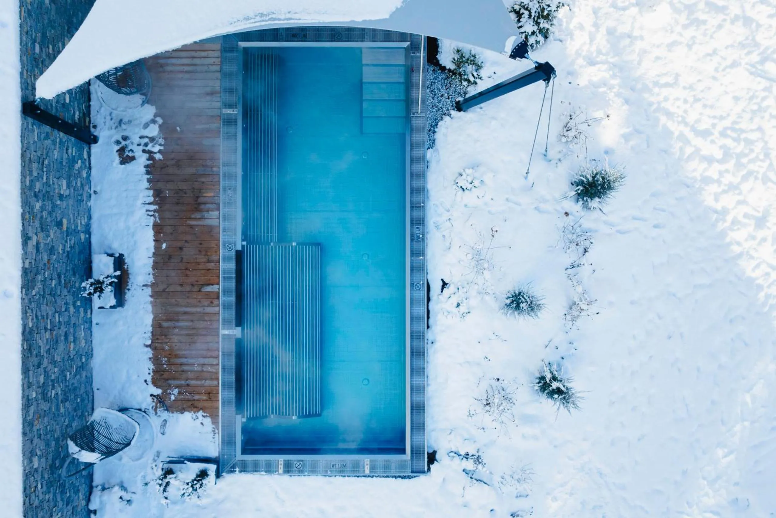 Winter in Sepp & Hannis Suiten im Dorf