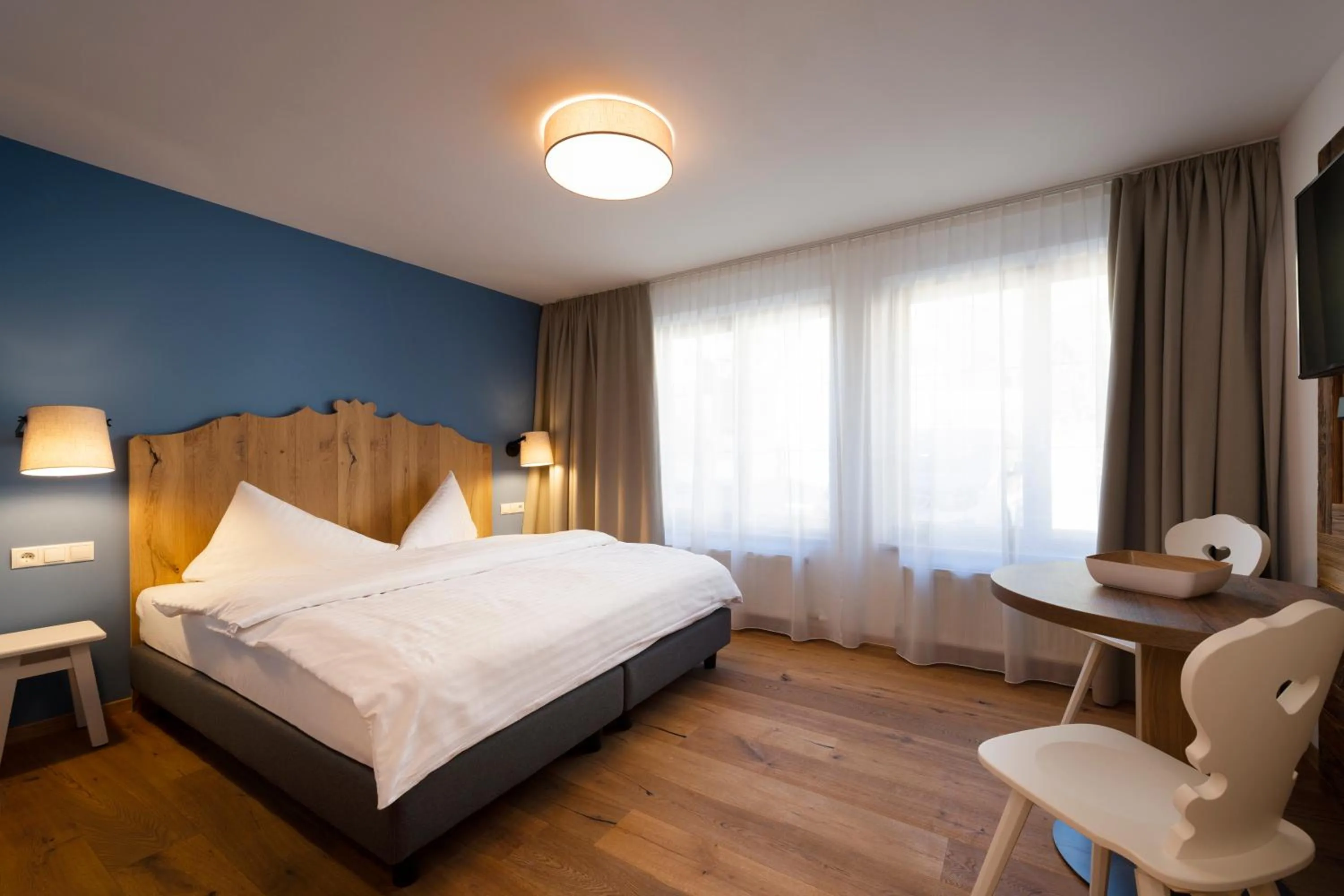 Bedroom, Bed in Sepp & Hannis Suiten im Dorf