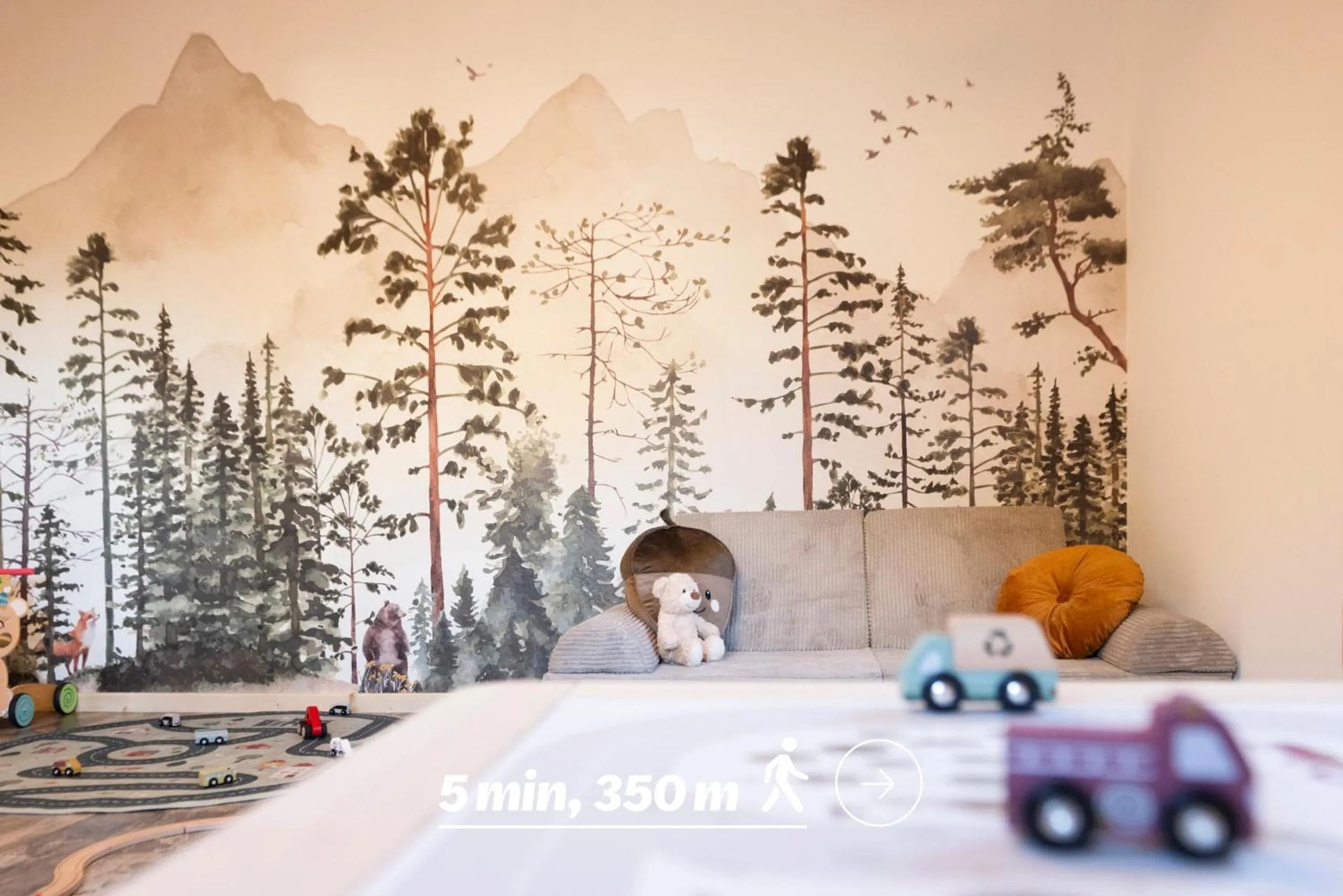 Game Room in Sepp & Hannis Suiten im Dorf