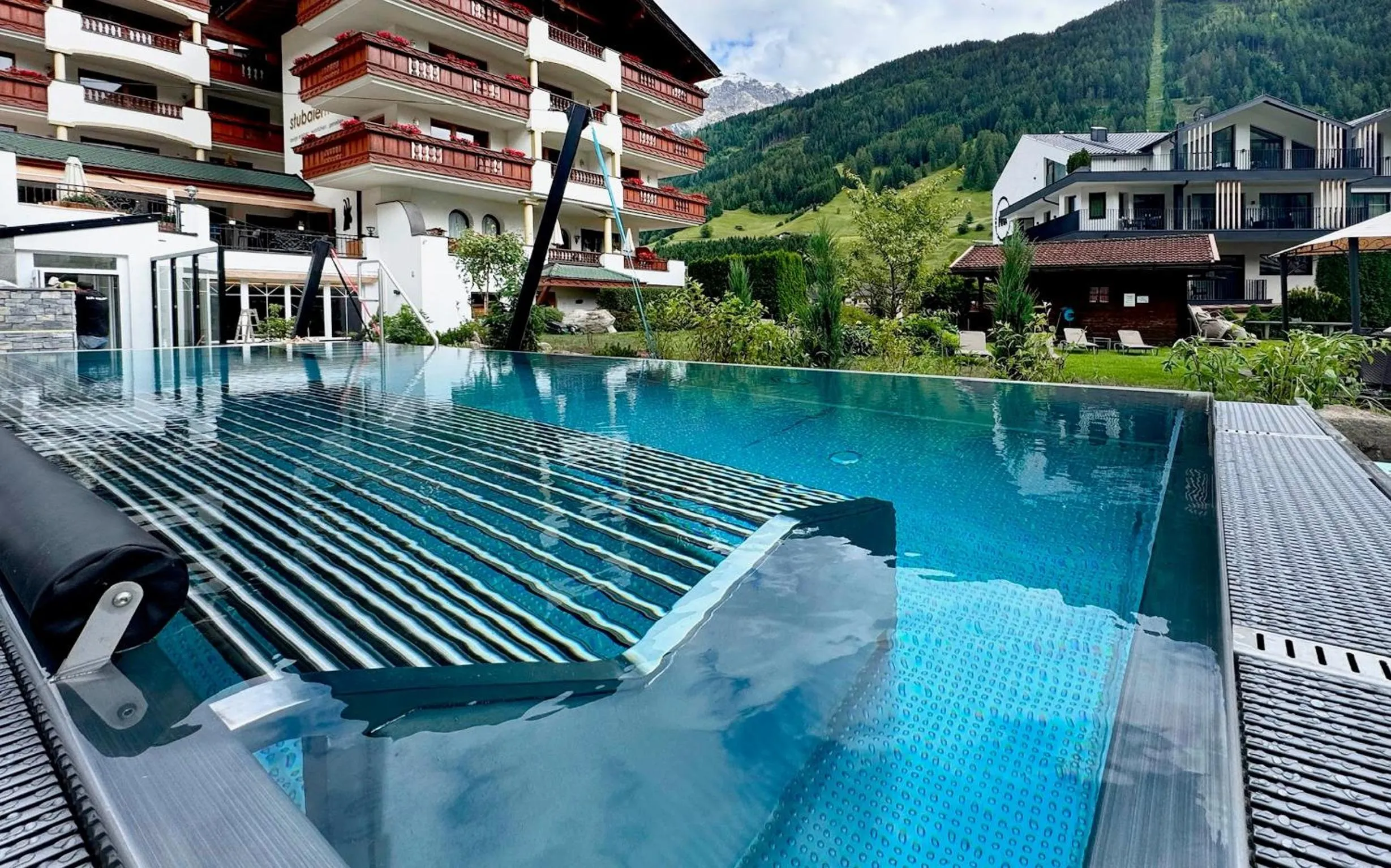 Mountain view in Sepp & Hannis Suiten im Dorf