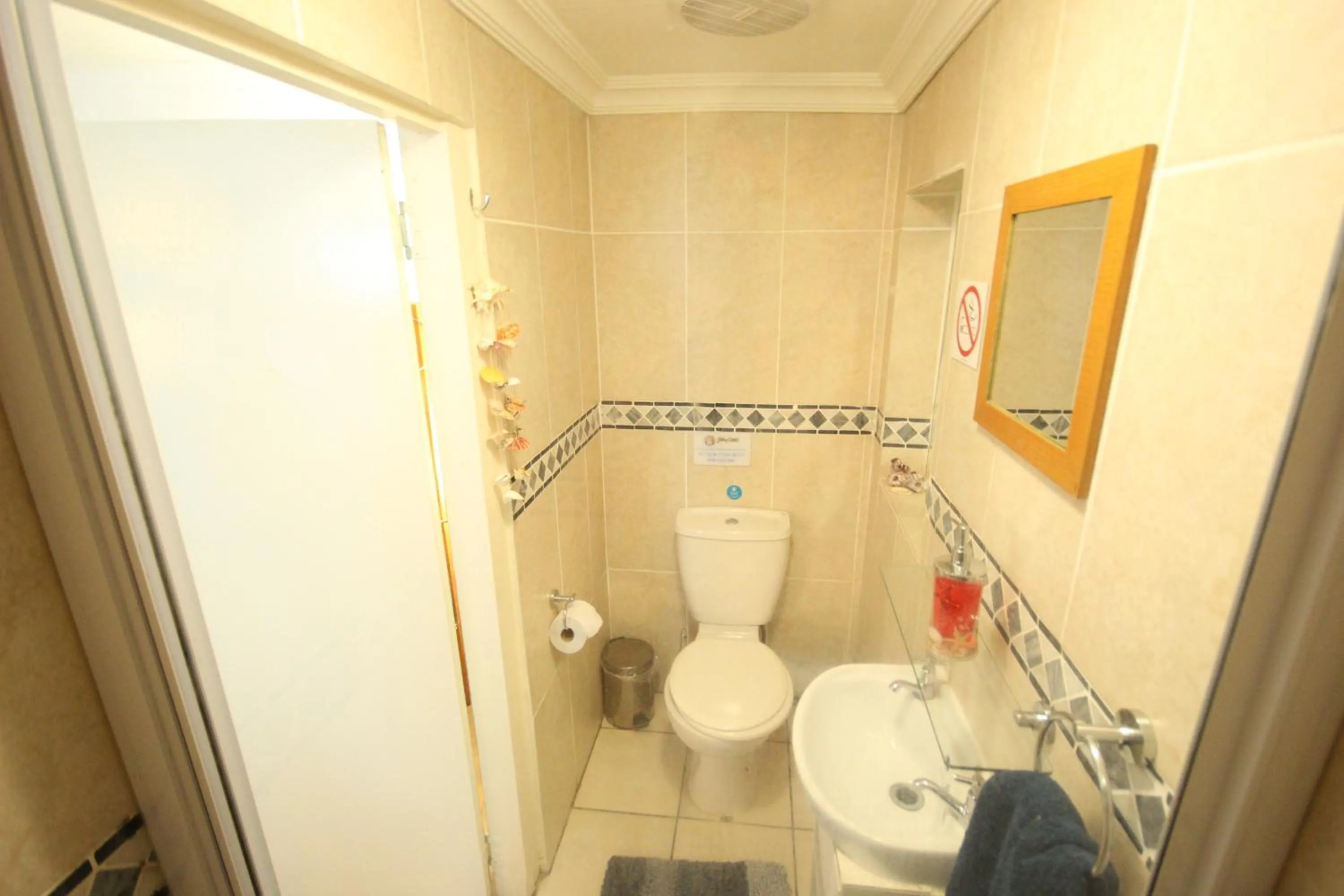 Toilet in Saltycrax Backpackers and Surf Hostel