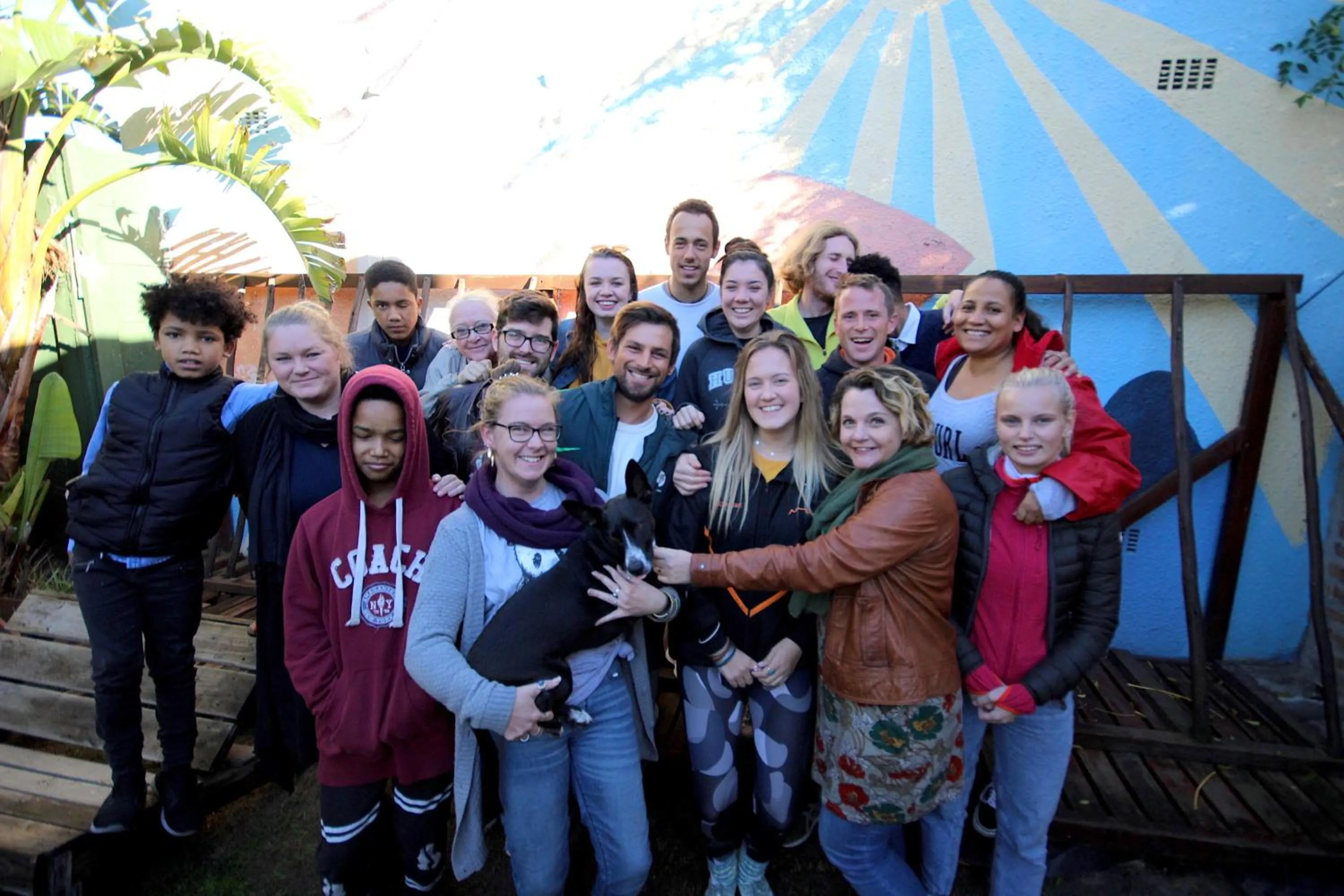 Staff in Saltycrax Backpackers and Surf Hostel