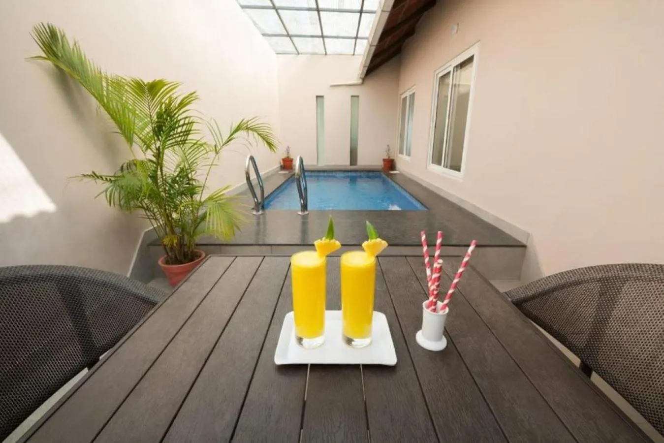 Swimming pool in Abad Brookside Wayanad