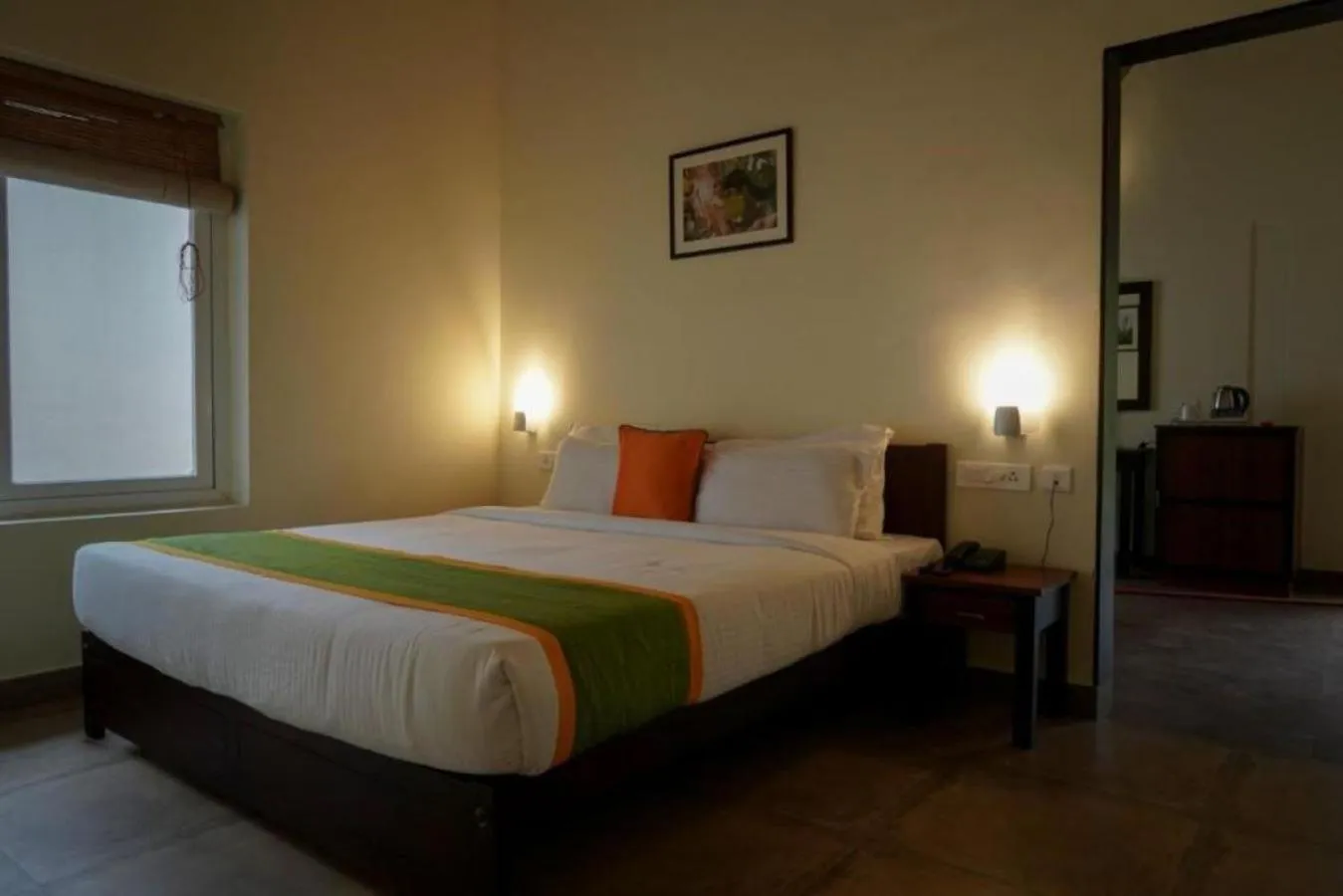 Bedroom, Bed in Abad Brookside Wayanad