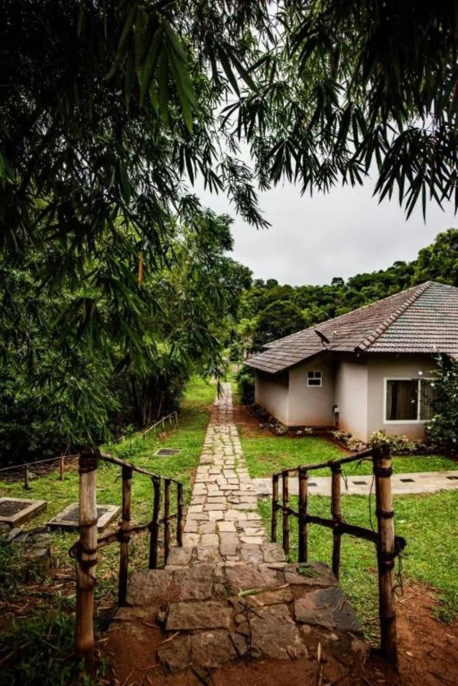 Natural landscape in Abad Brookside Wayanad