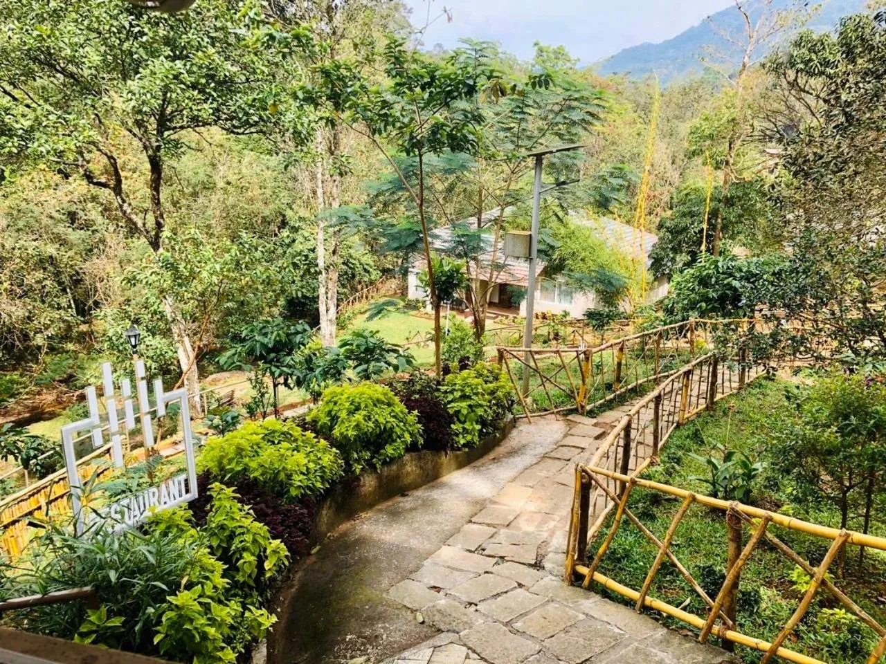 Natural landscape in Abad Brookside Wayanad