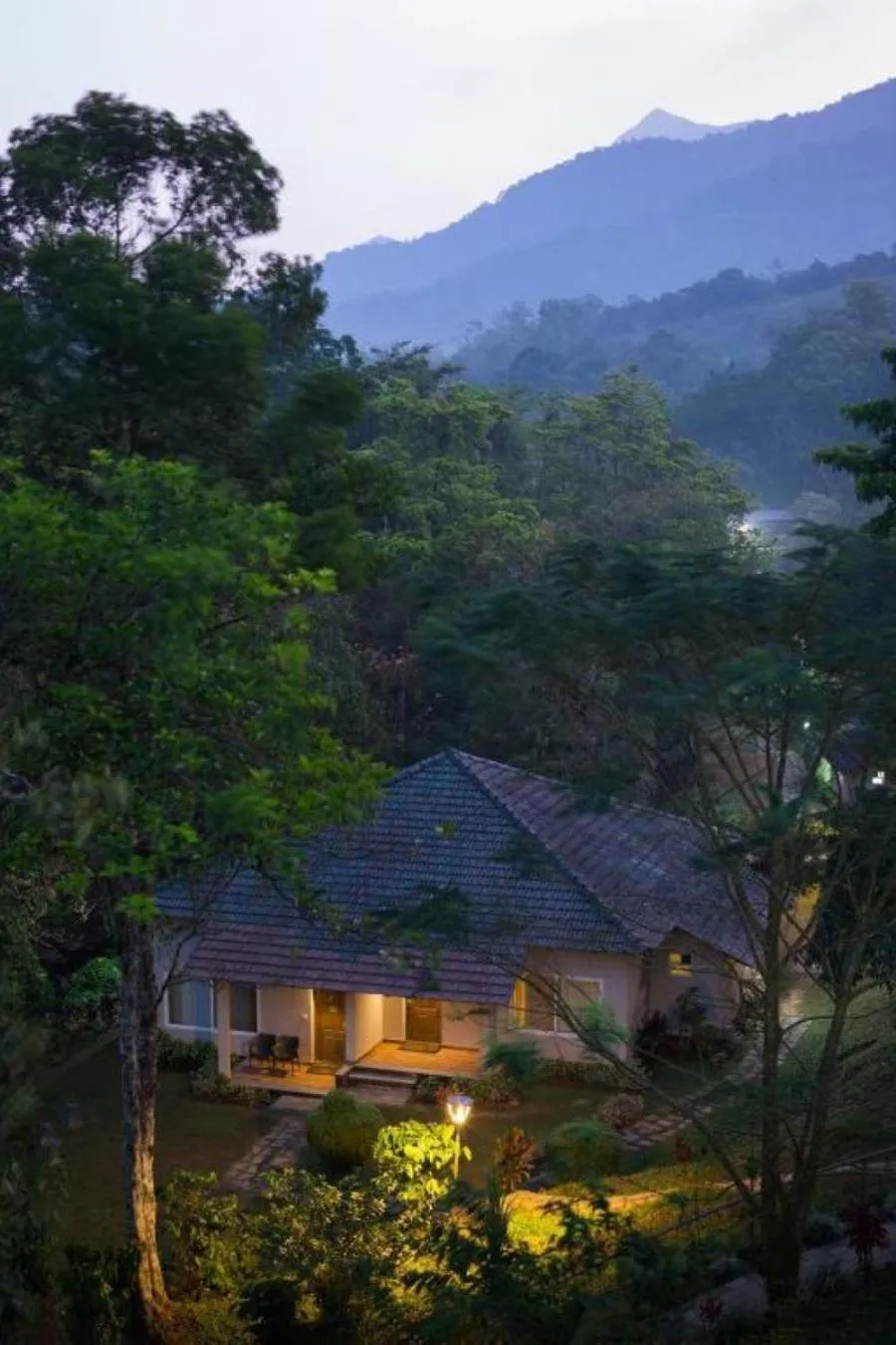 Natural landscape in Abad Brookside Wayanad