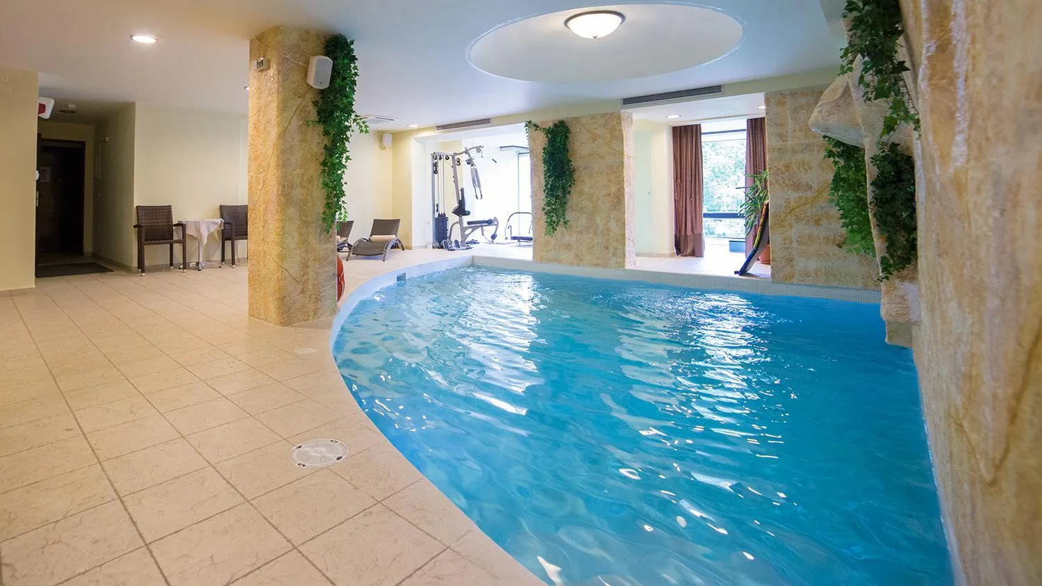 Swimming pool in Archontopetra Boutique Hotel