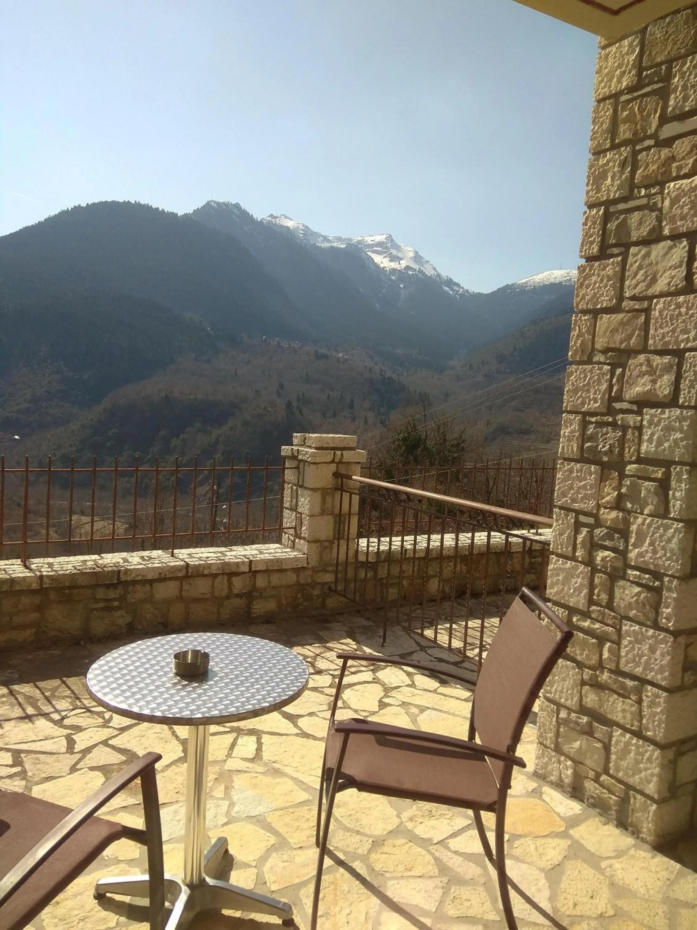 Balcony/Terrace in Archontopetra Boutique Hotel