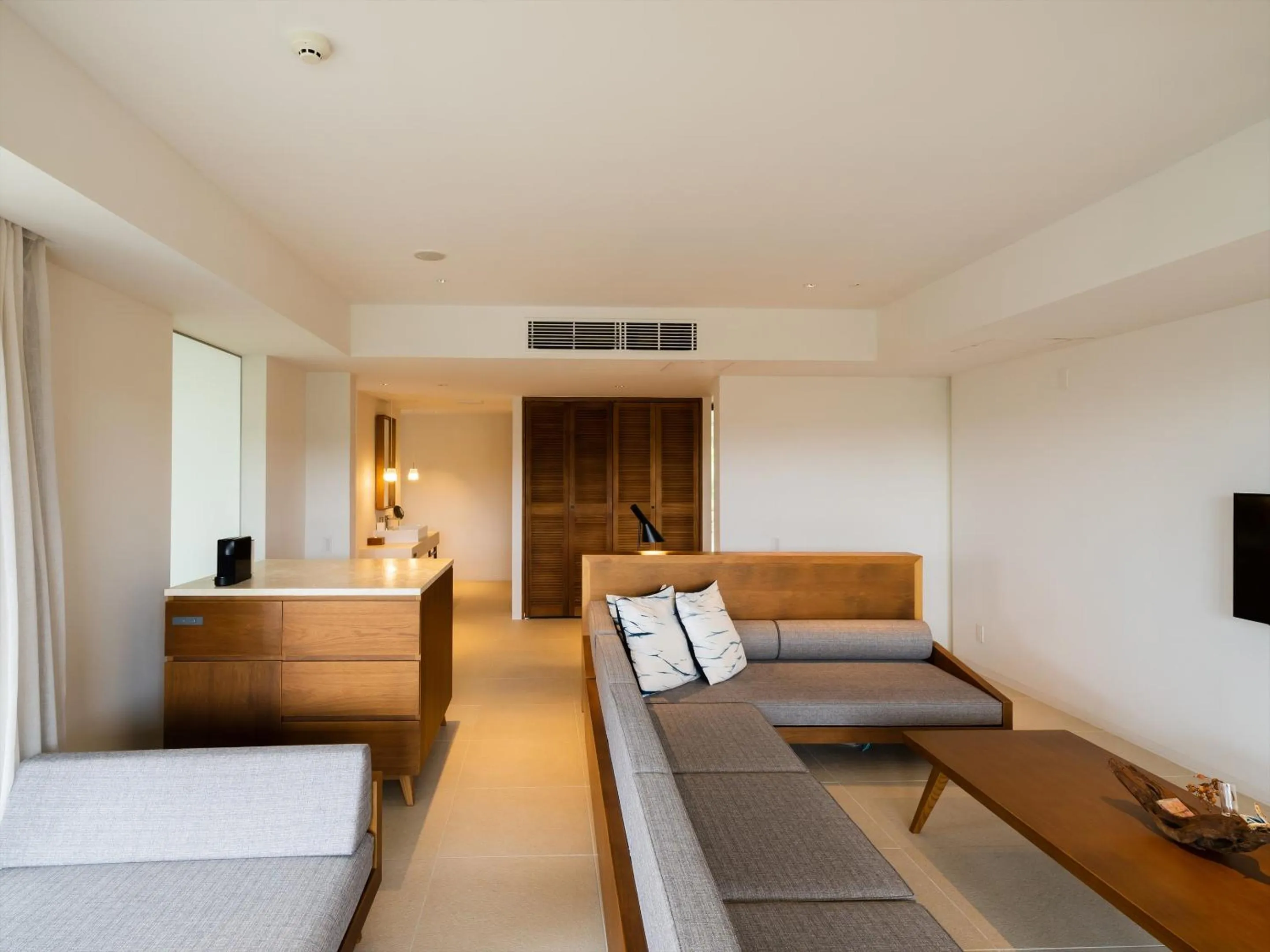 Living room, Bed in The Rescape