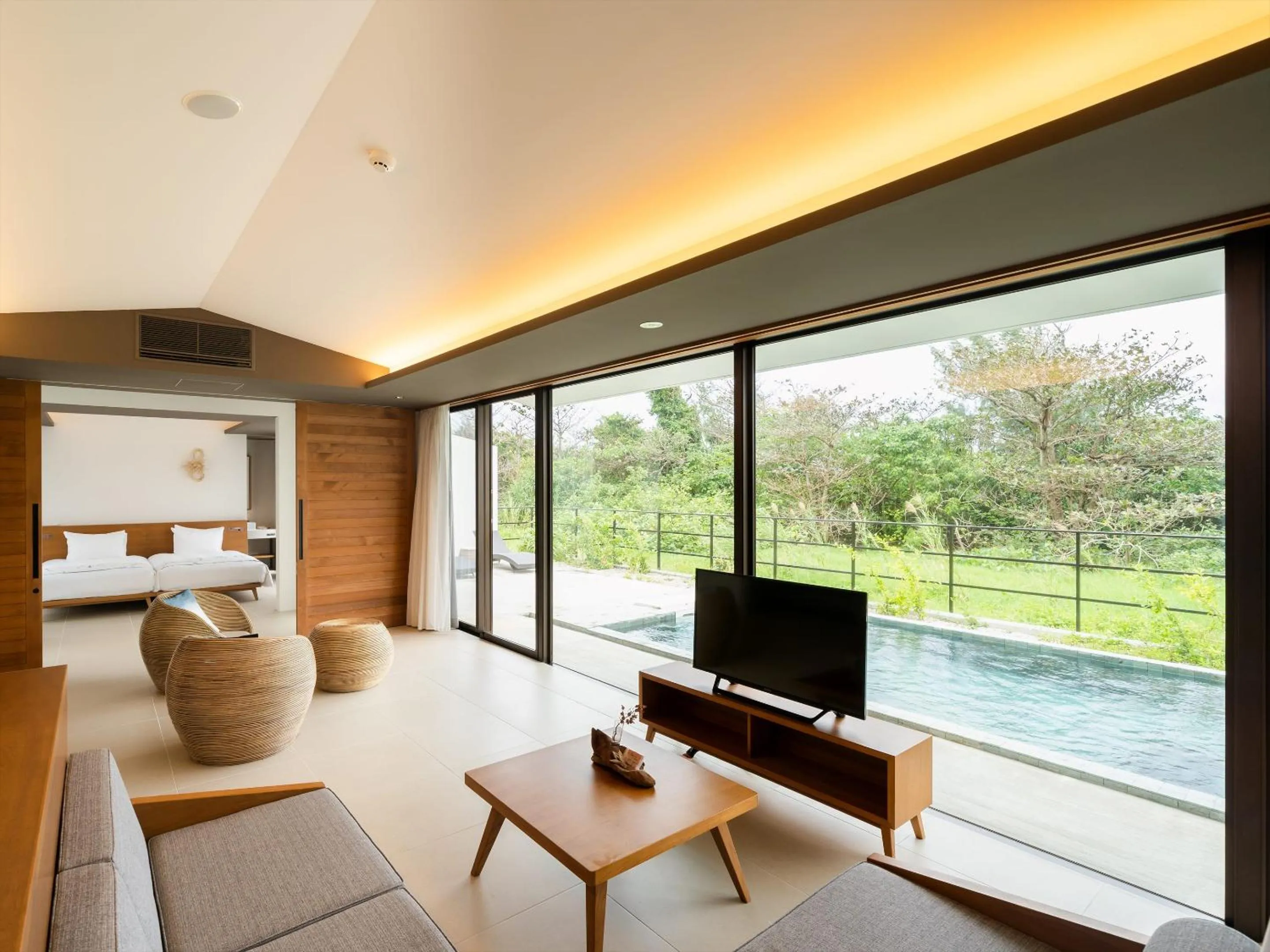 Living room in The Rescape