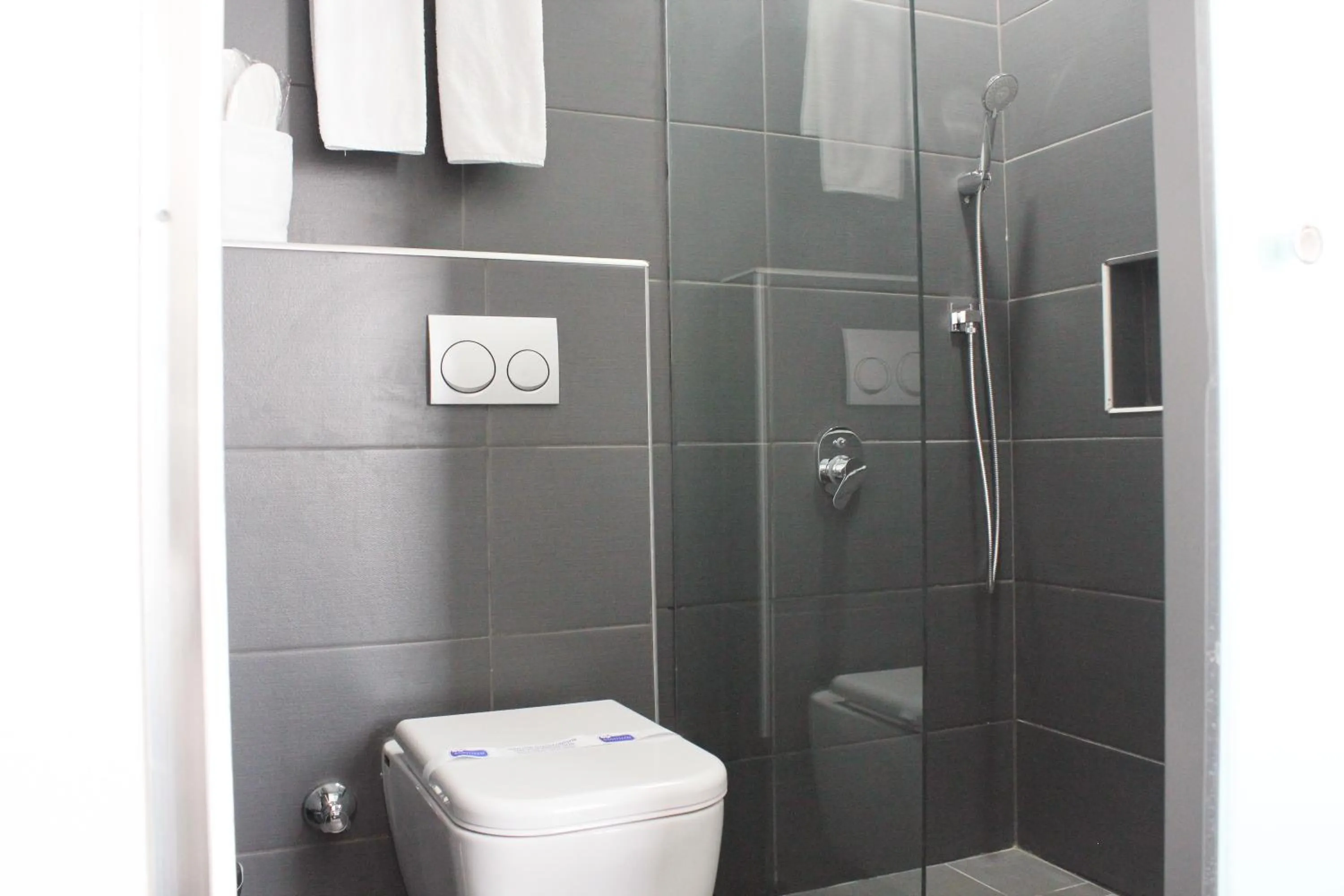 Bathroom in Sky Roof Hotel