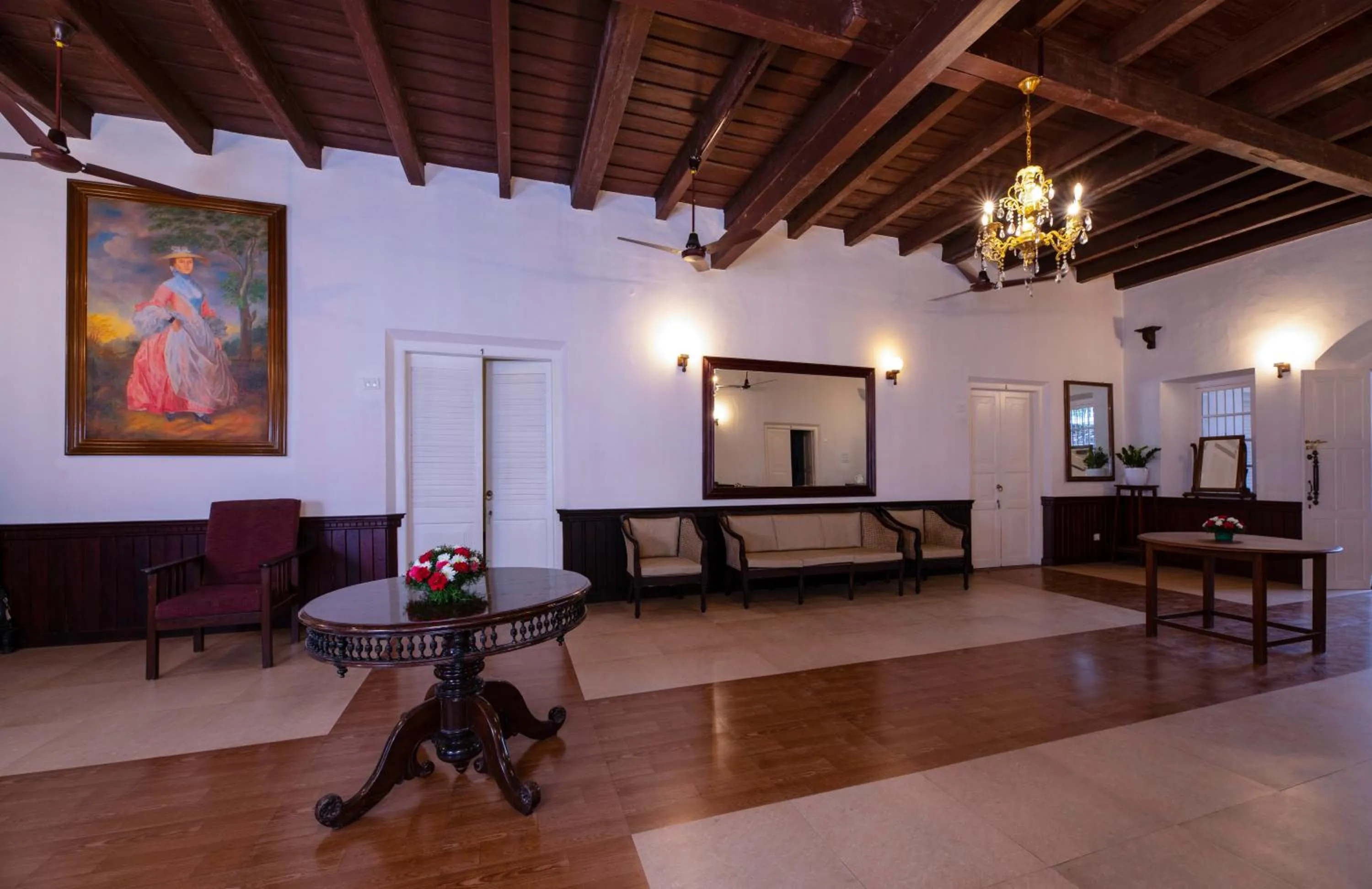 Seating area in Abad Dutch Bungalow