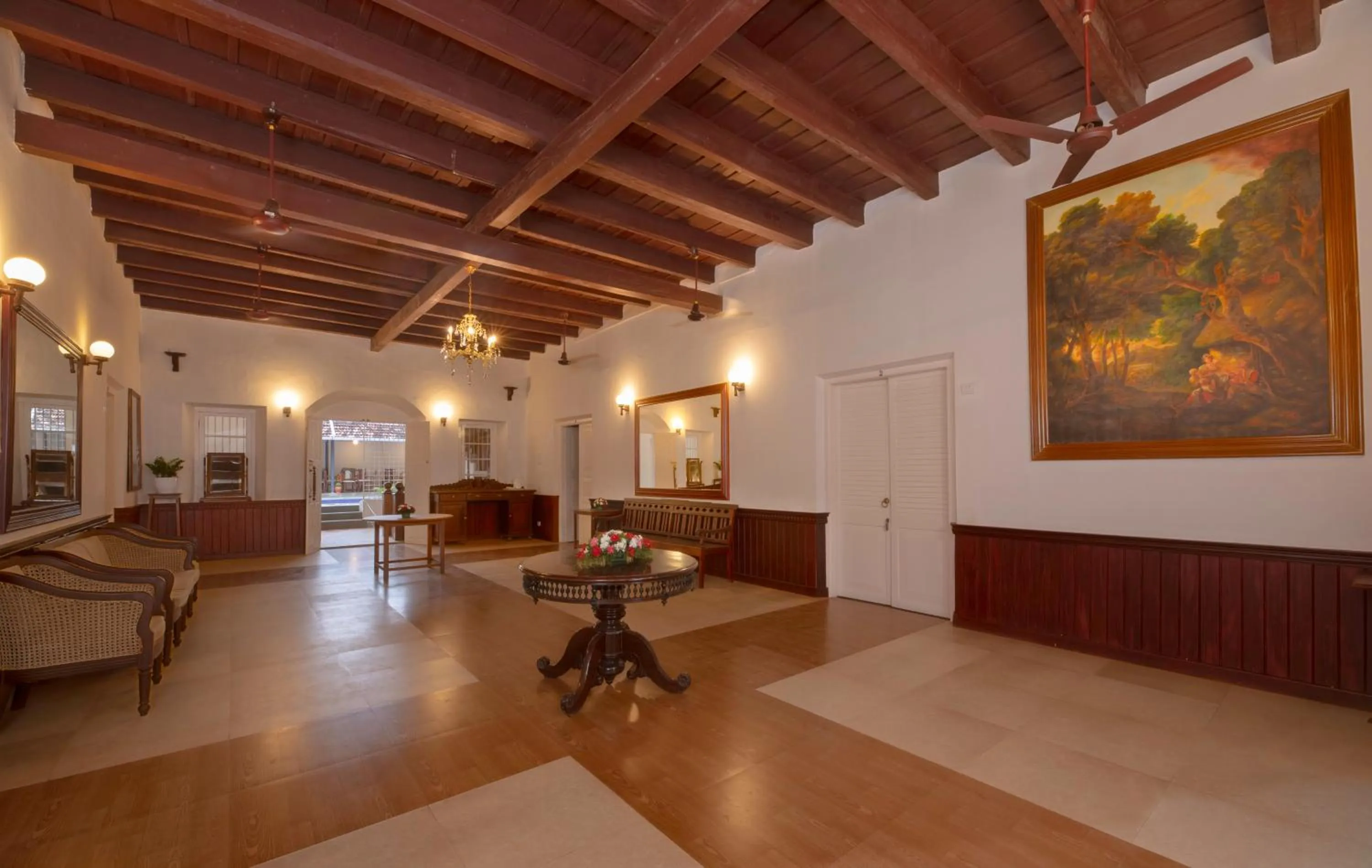 Seating area in Abad Dutch Bungalow