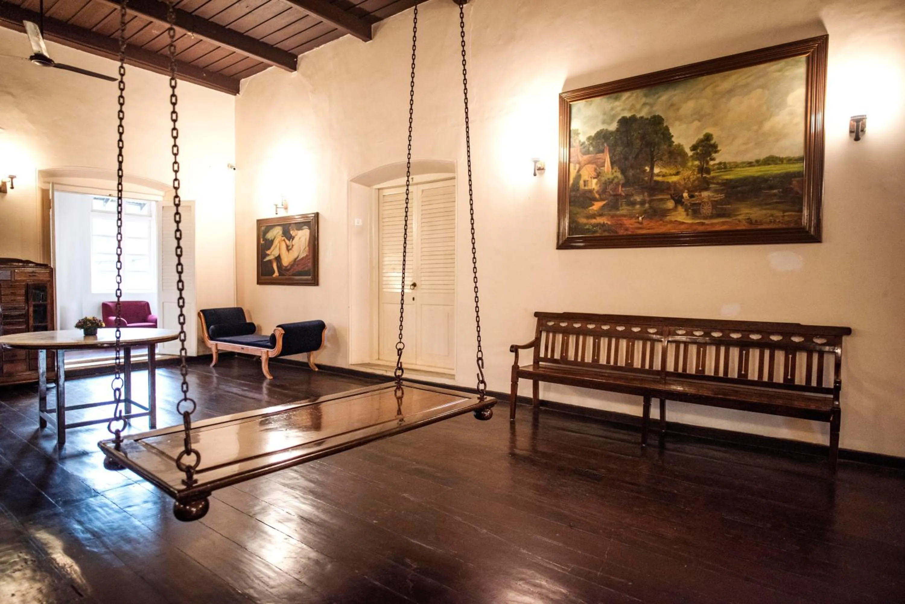 Seating area in Abad Dutch Bungalow