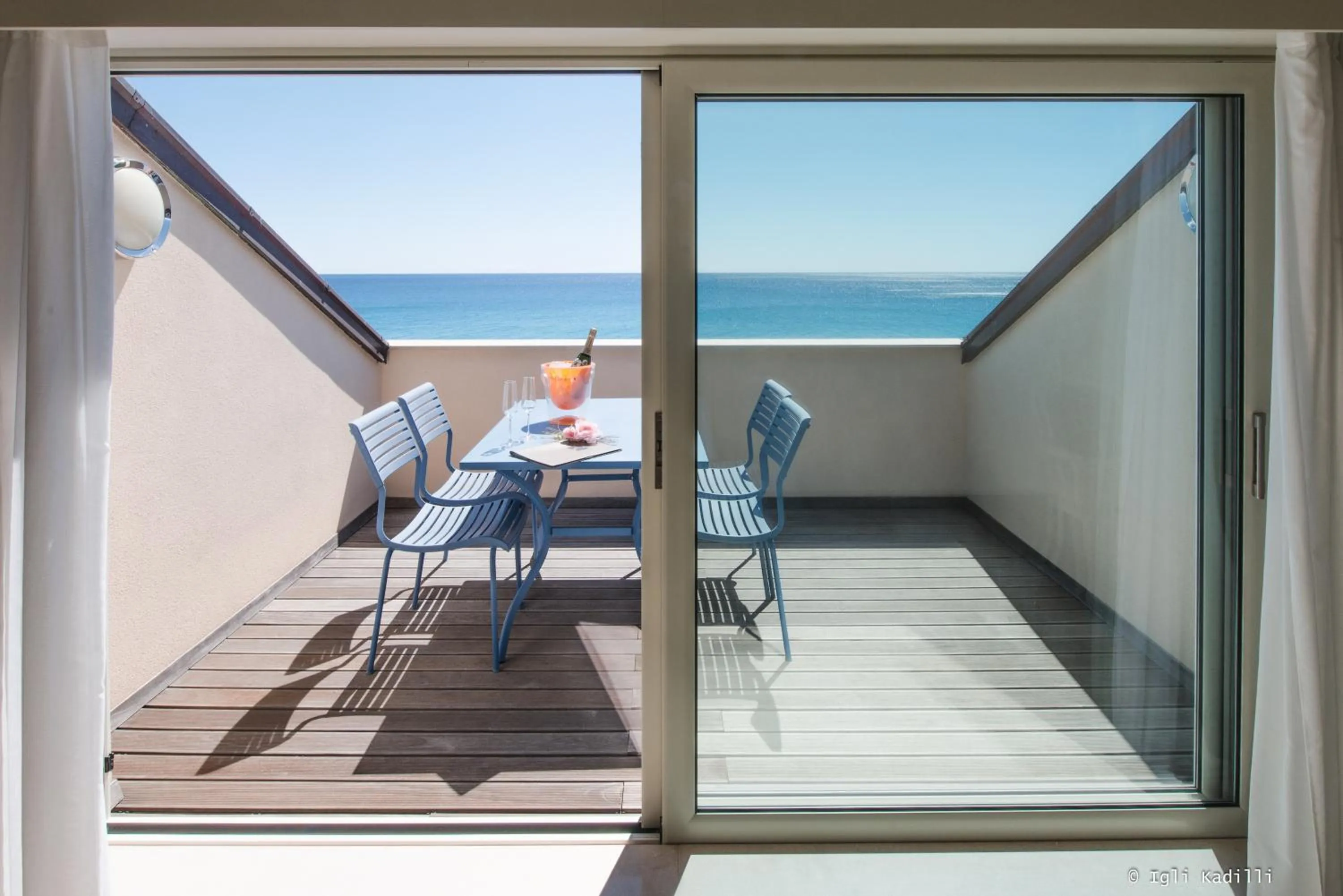Balcony/Terrace in Hotel San Pietro Palace