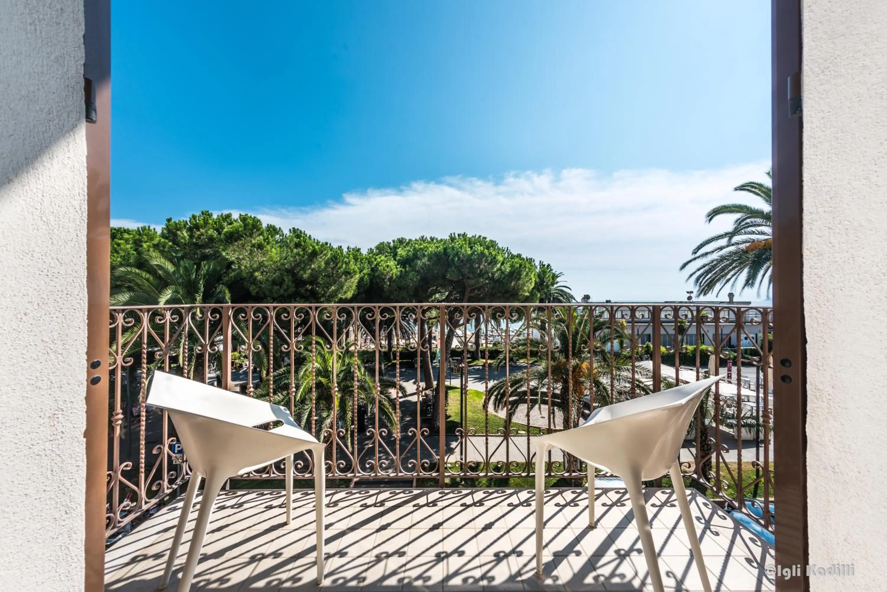 Balcony/Terrace in Hotel San Pietro Palace