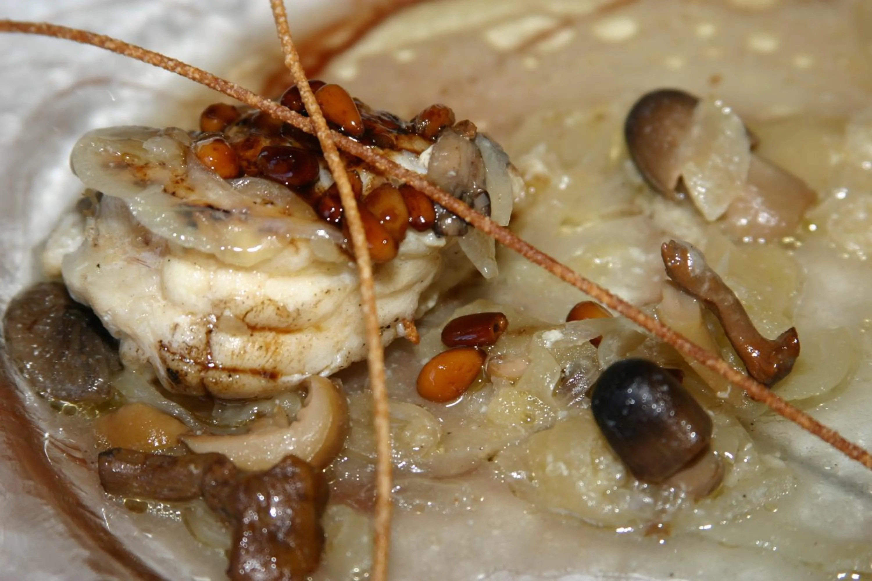 Food close-up in Hotel Fonda Neus