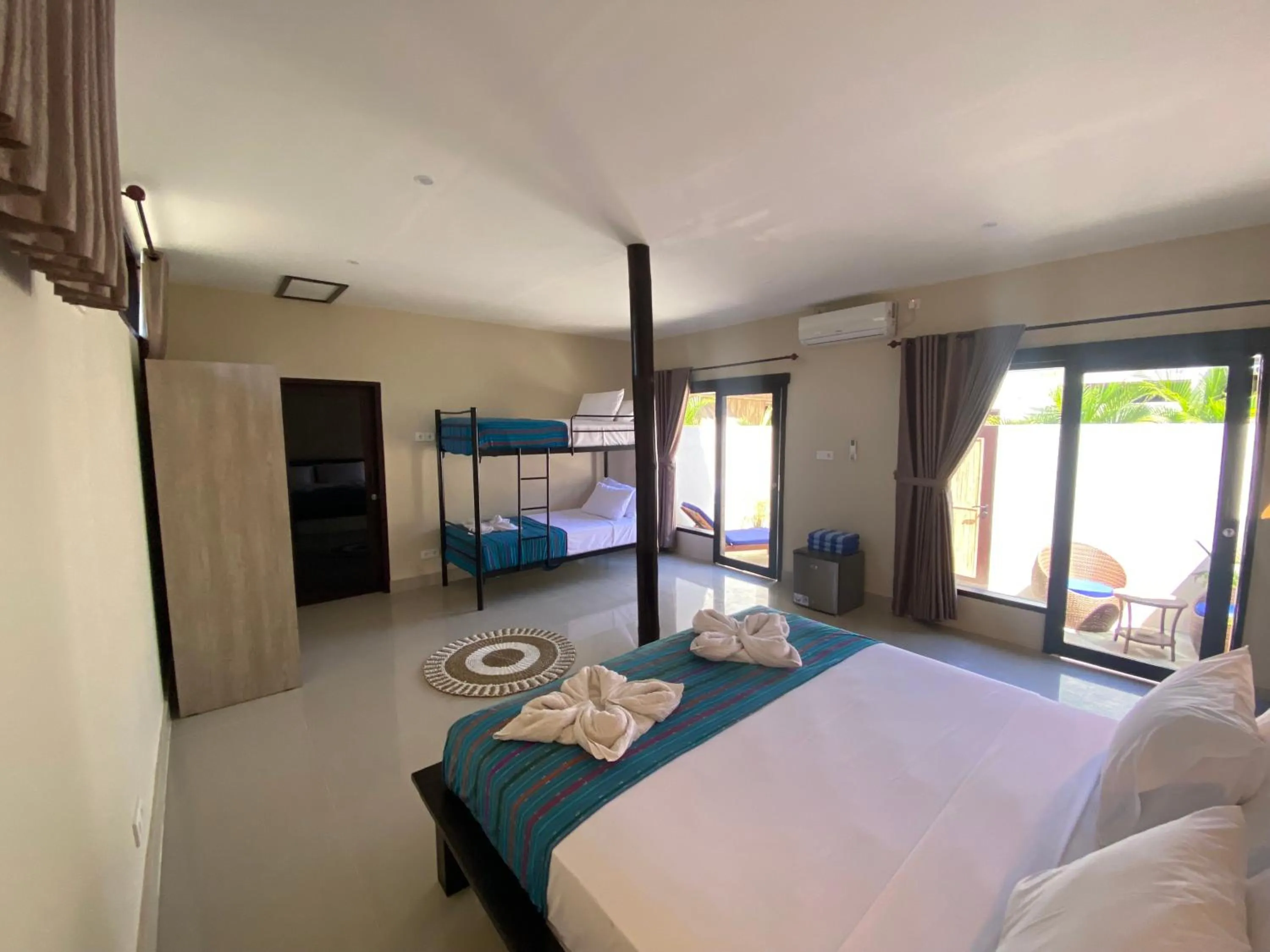 Photo of the whole room, Bed in Ekas Surf Resort & Surf Camp