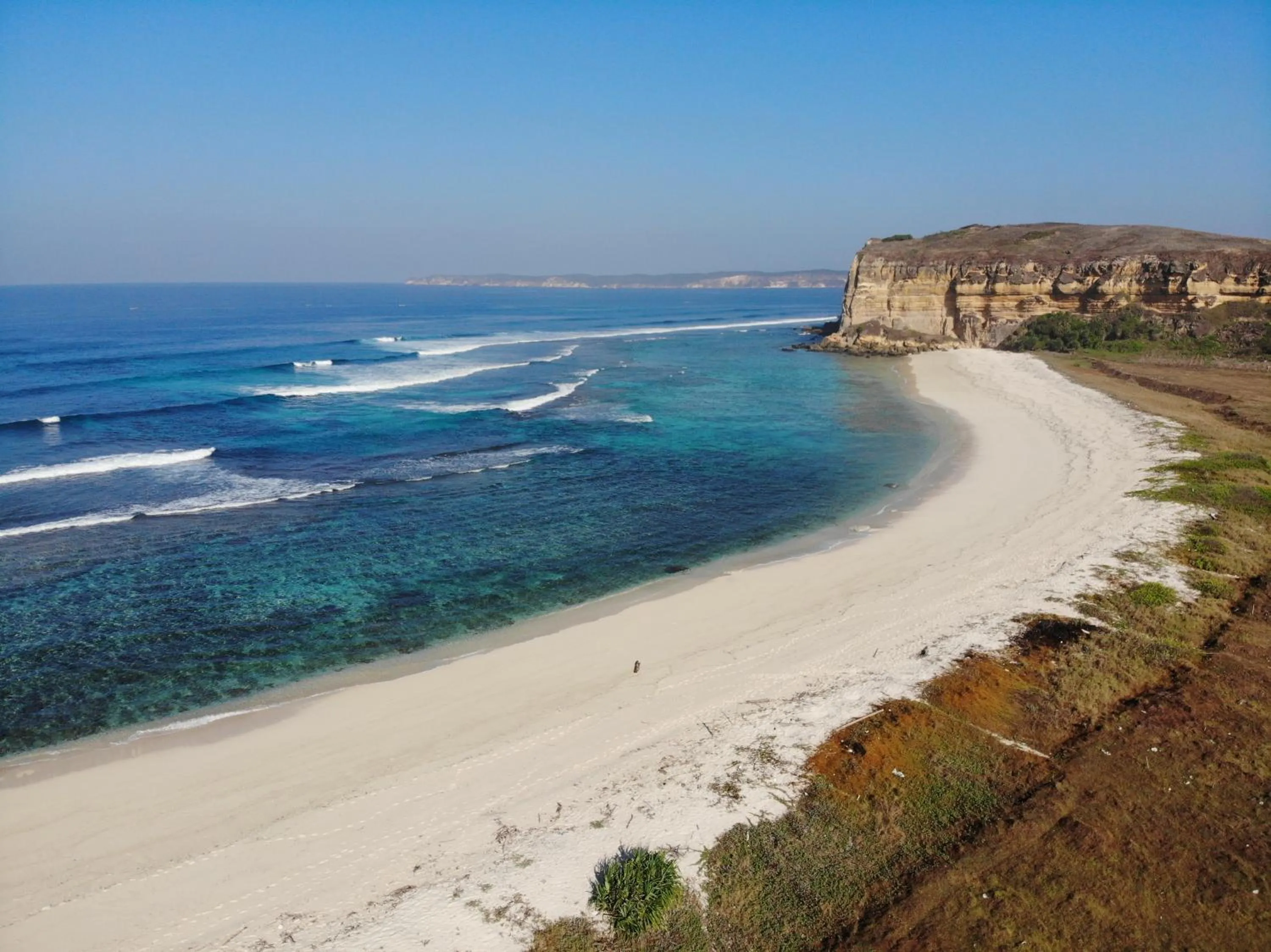 Beach in Ekas Surf Resort & Surf Camp