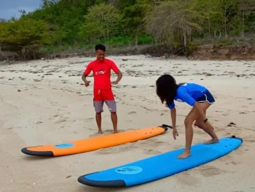 Beach in Ekas Surf Resort & Surf Camp