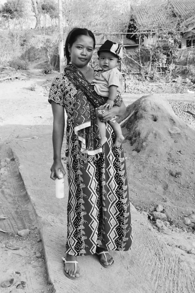 People in Ekas Surf Resort & Surf Camp