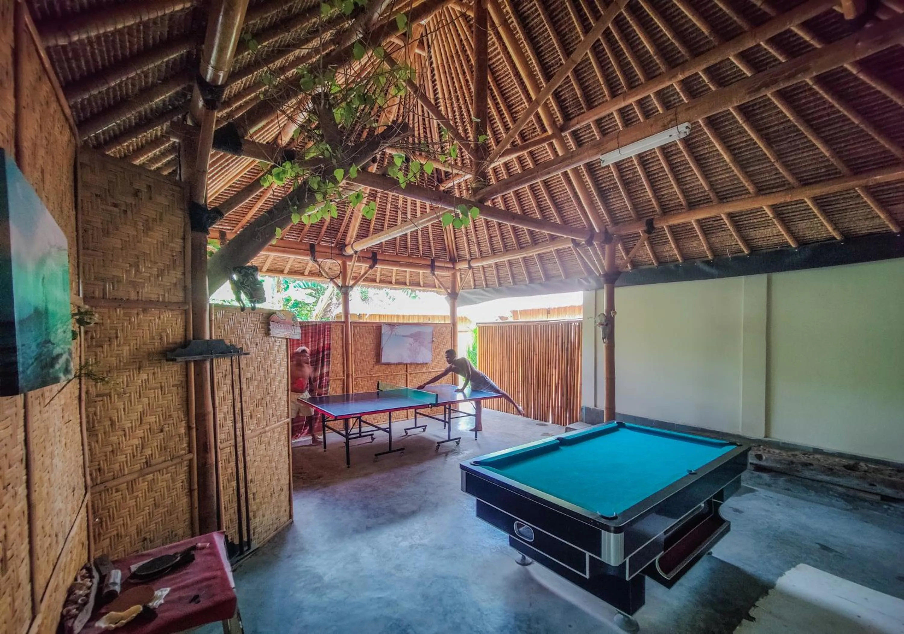 Billiard in Ekas Surf Resort & Surf Camp