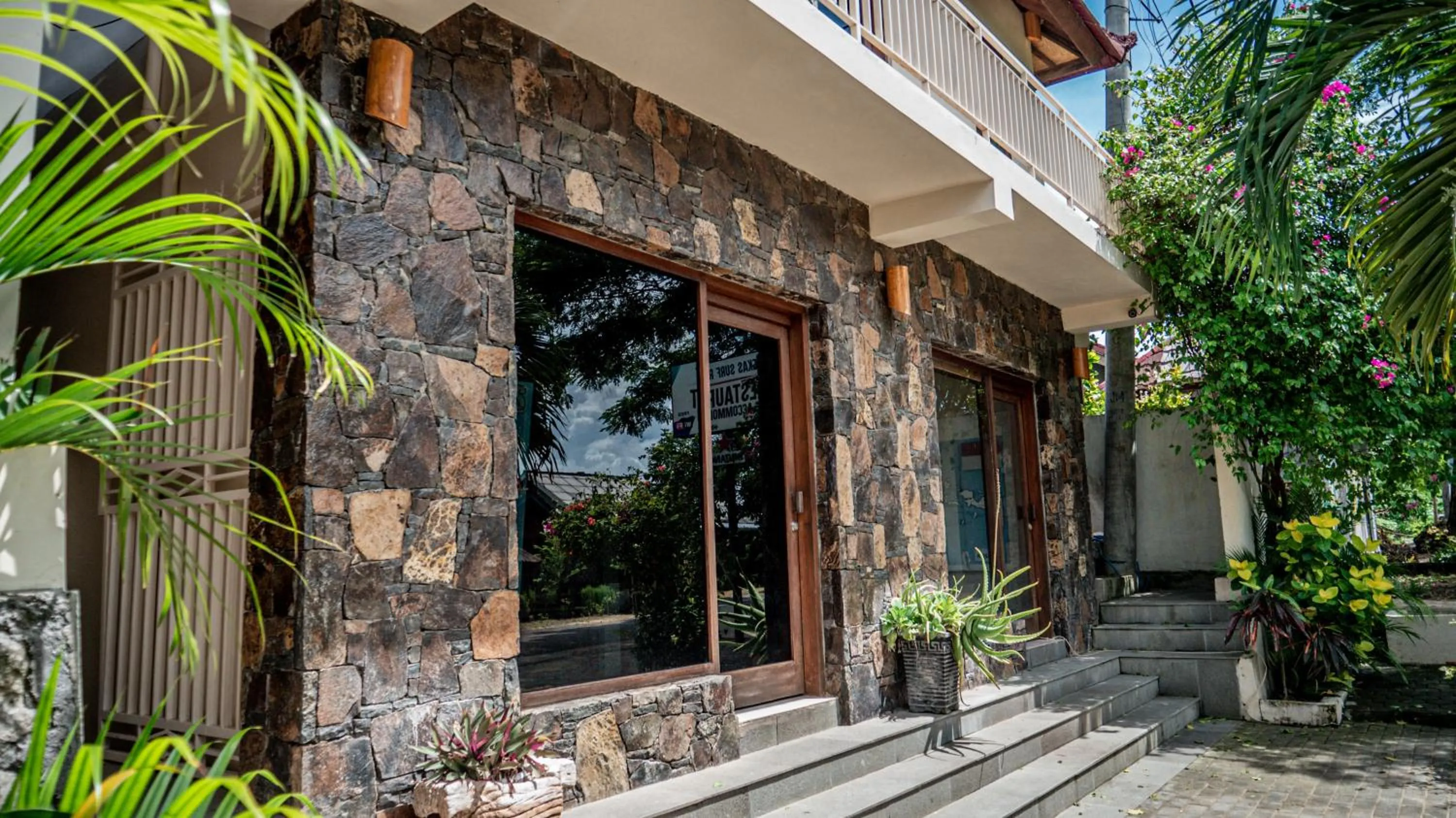 Property building in Ekas Surf Resort & Surf Camp