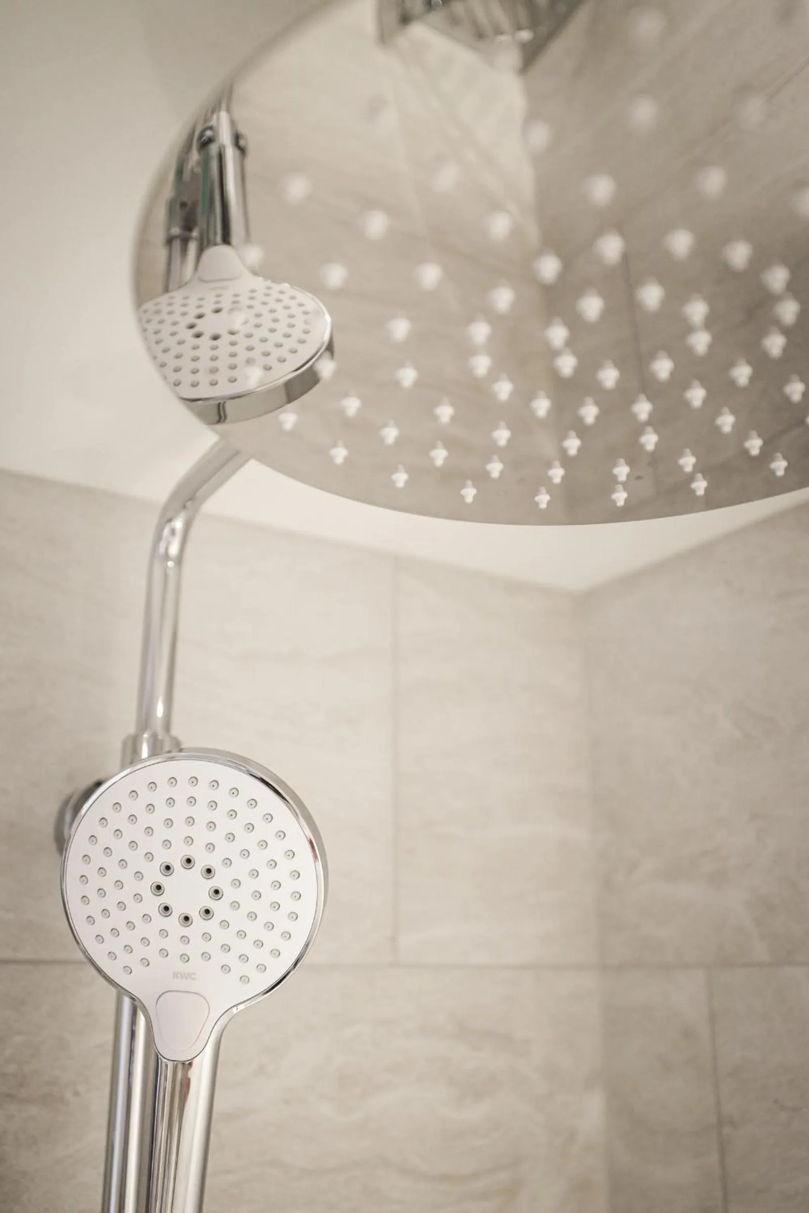 Shower in Hotel Sonnenhalde, Arosa