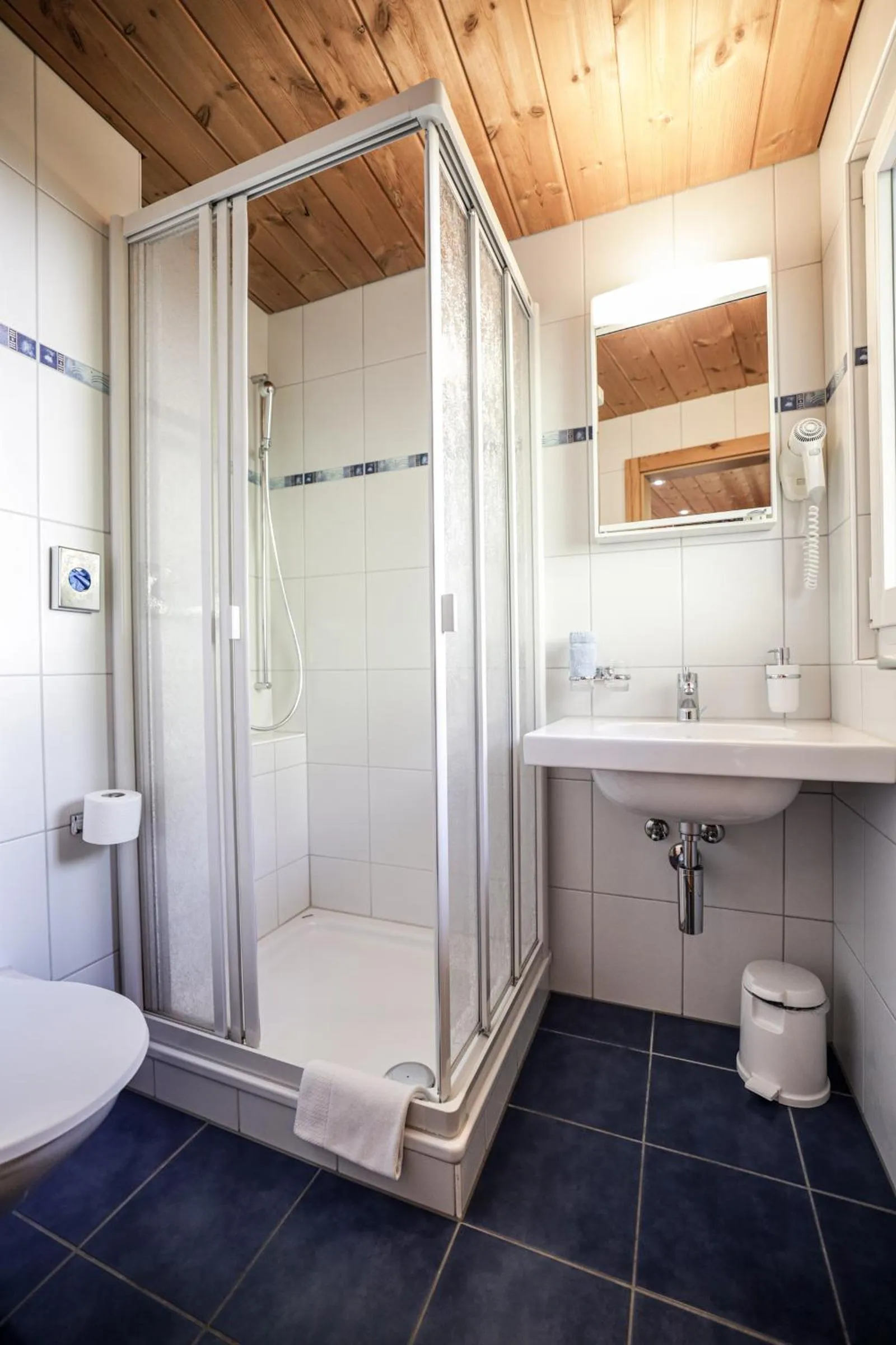 Bathroom in Hotel Sonnenhalde, Arosa